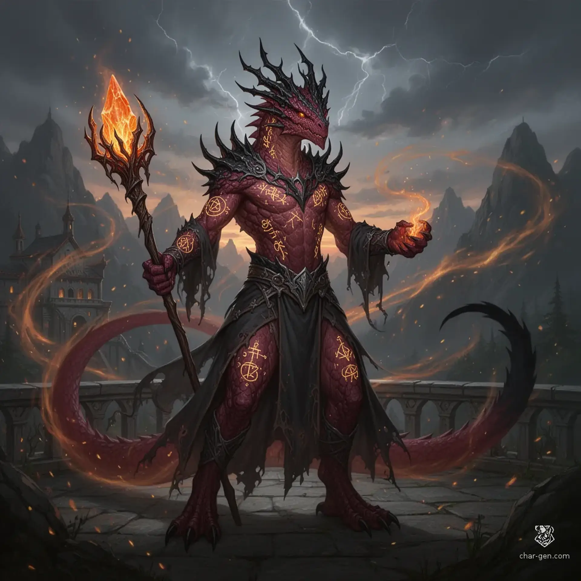 Vaxerion Garkul - AI-generated fantasy NPC