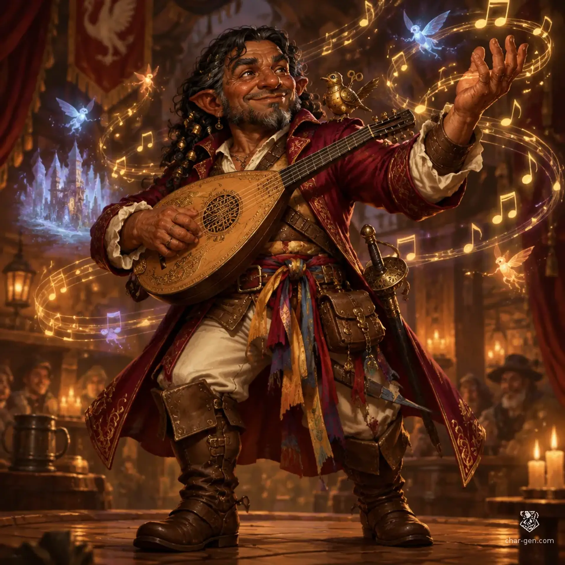 Mairu Oloyara - AI-generated fantasy Character