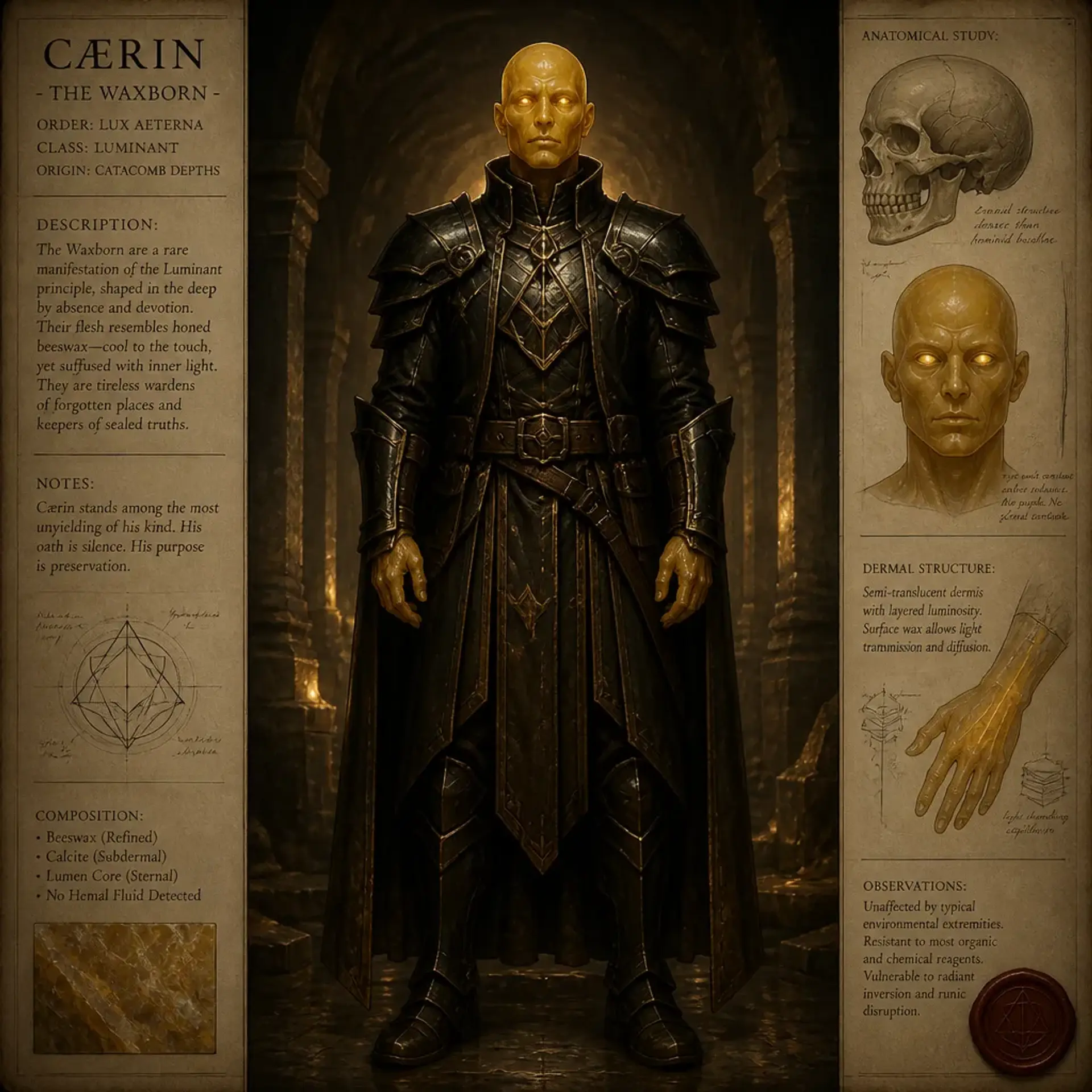 Votalis - AI-generated fantasy Species