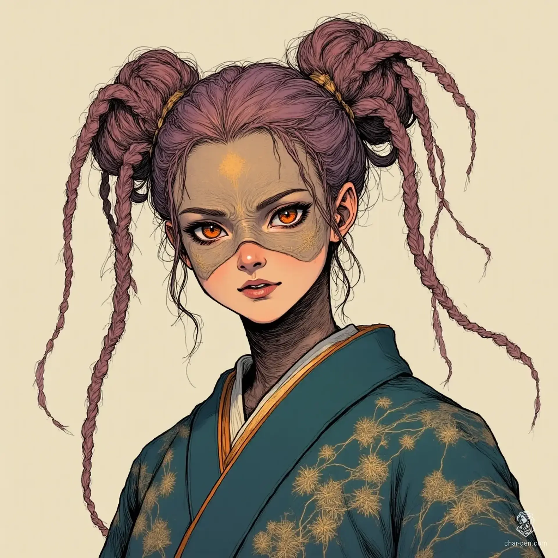 Kiri'e Tsukorami - AI-generated fantasy NPC