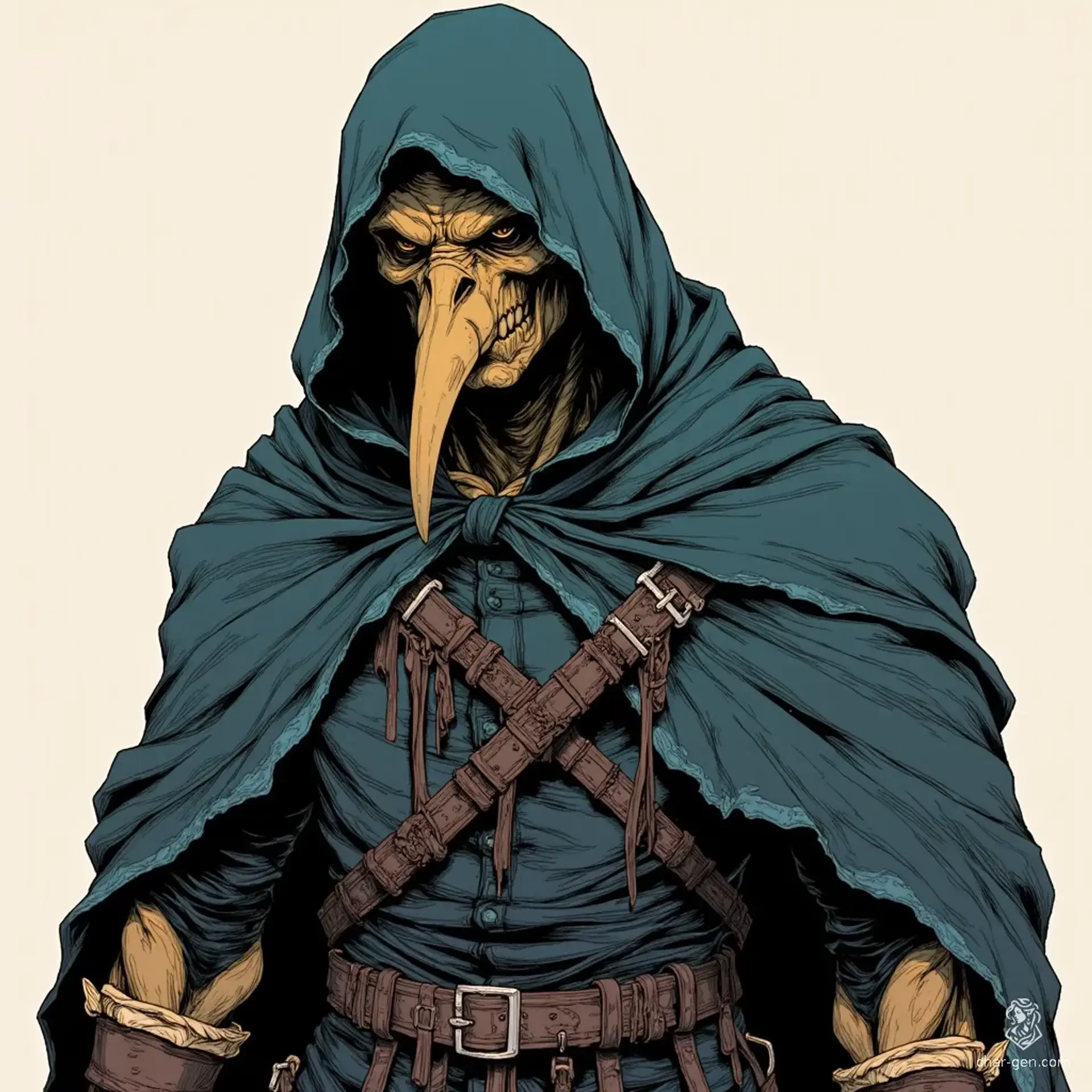 Dr. Lucius Blackthorn - AI-generated fantasy NPC