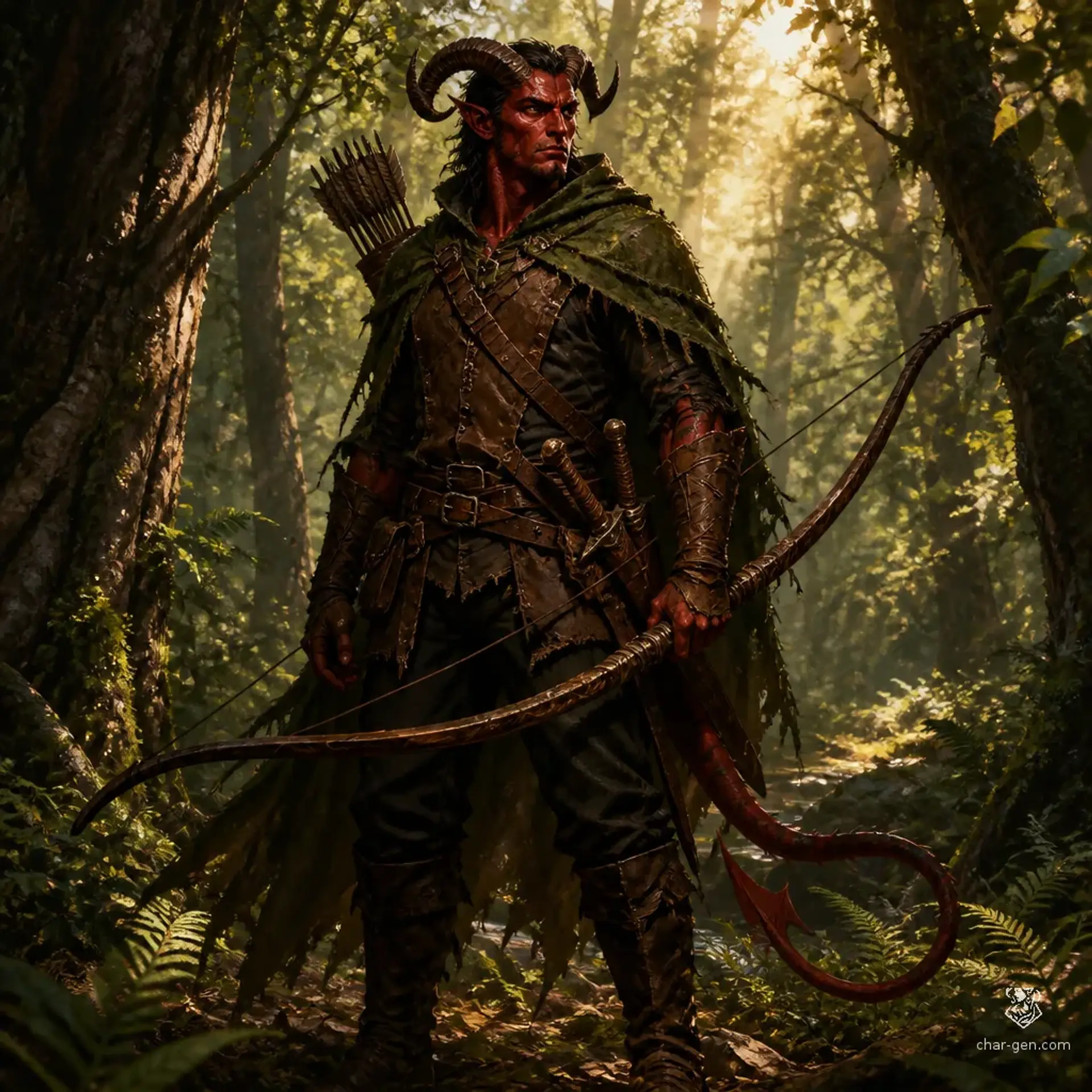Barakas - AI-generated fantasy Character