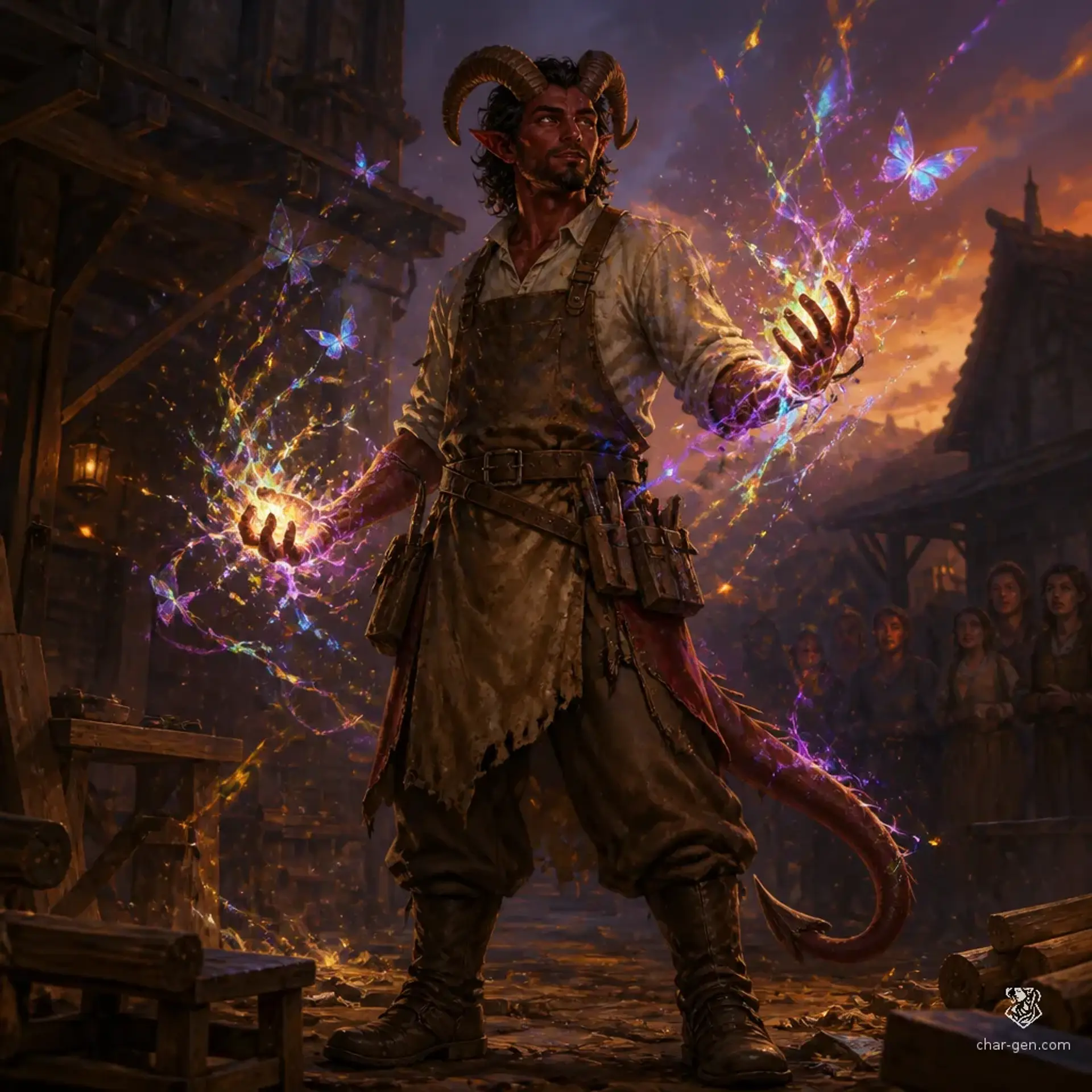 Arlen - AI-generated fantasy Character