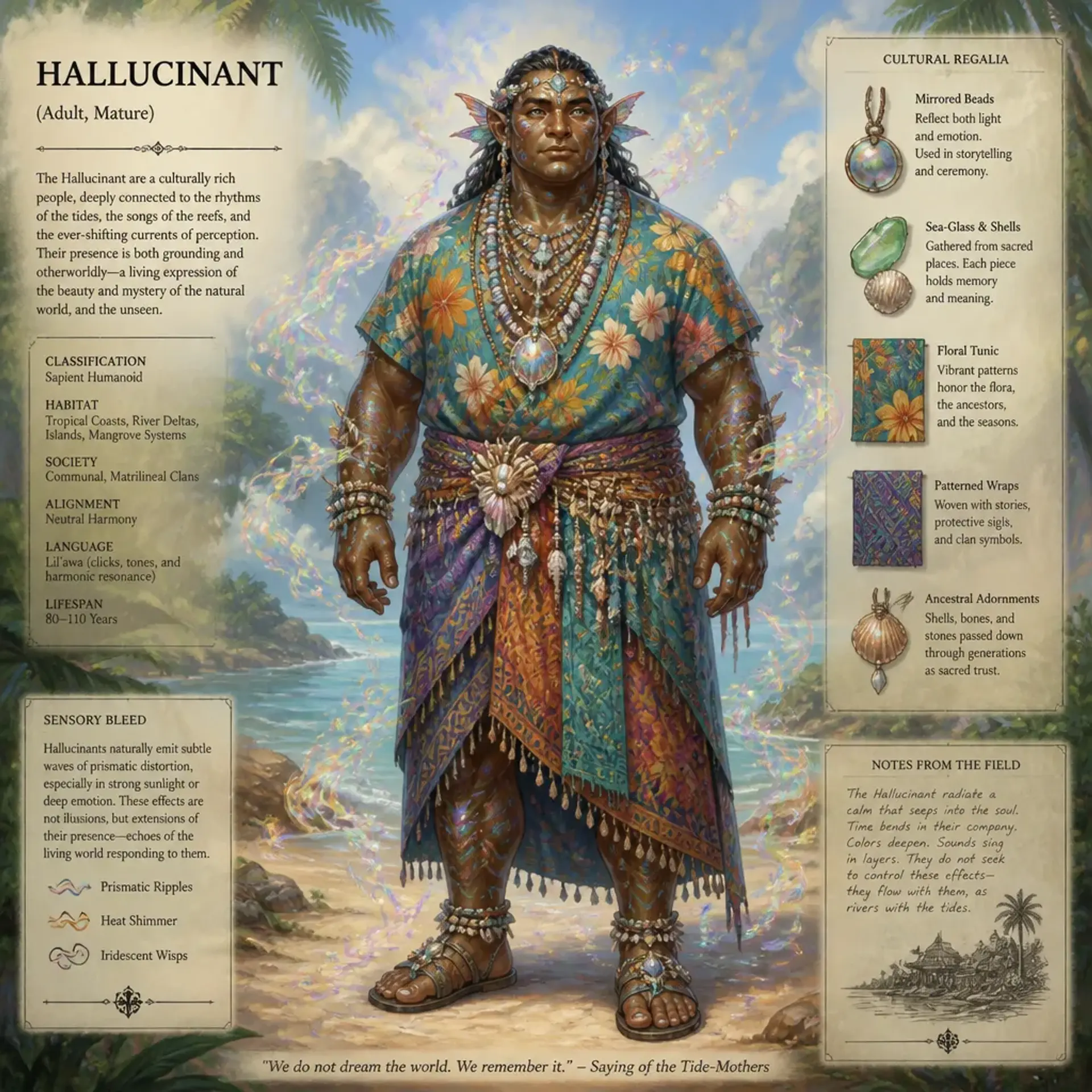 Hallucinant - AI-generated fantasy Species
