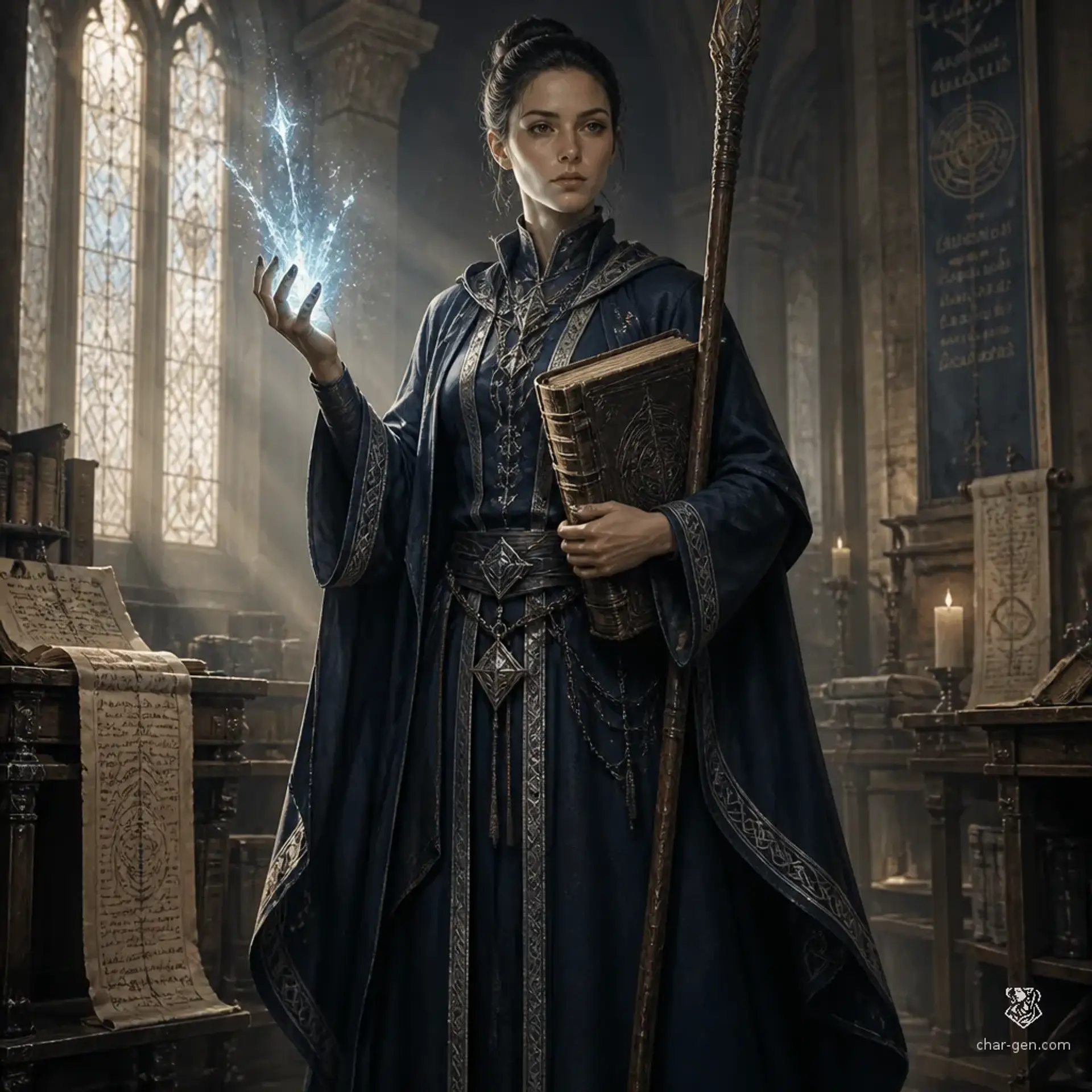 Drayana - AI-generated fantasy Character