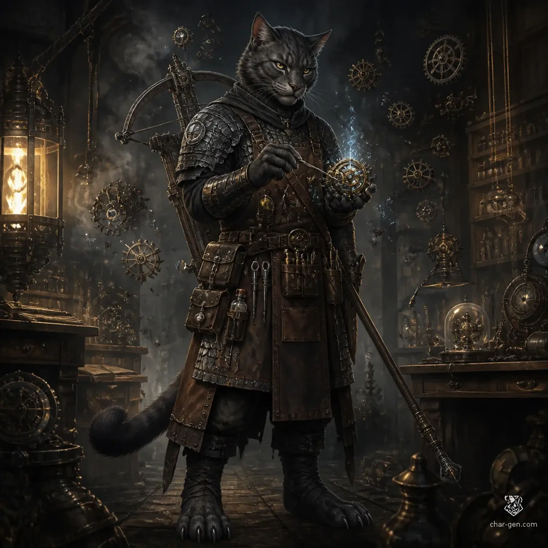 Meren Olo - AI-generated fantasy Character