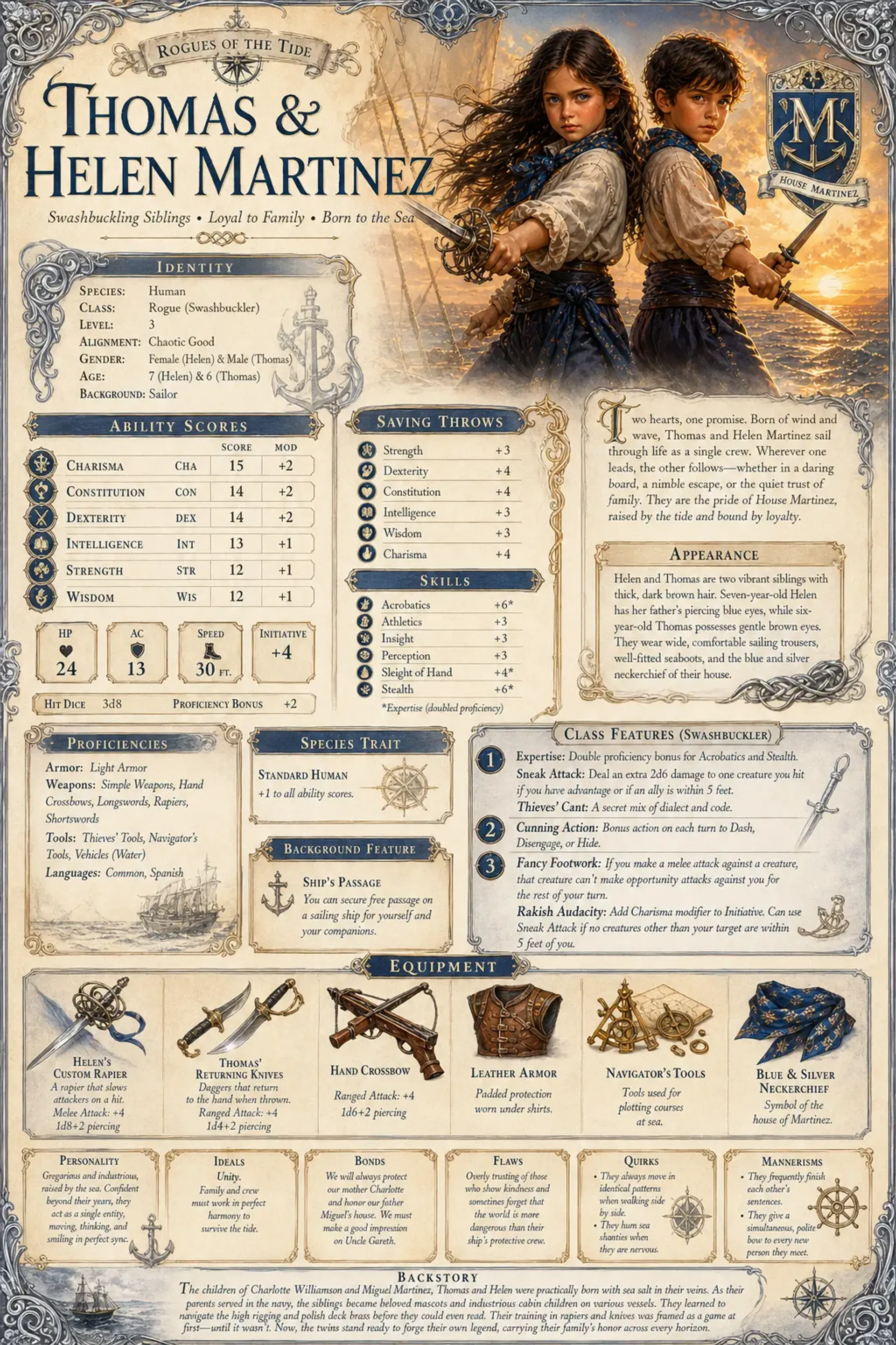 Character Sheet