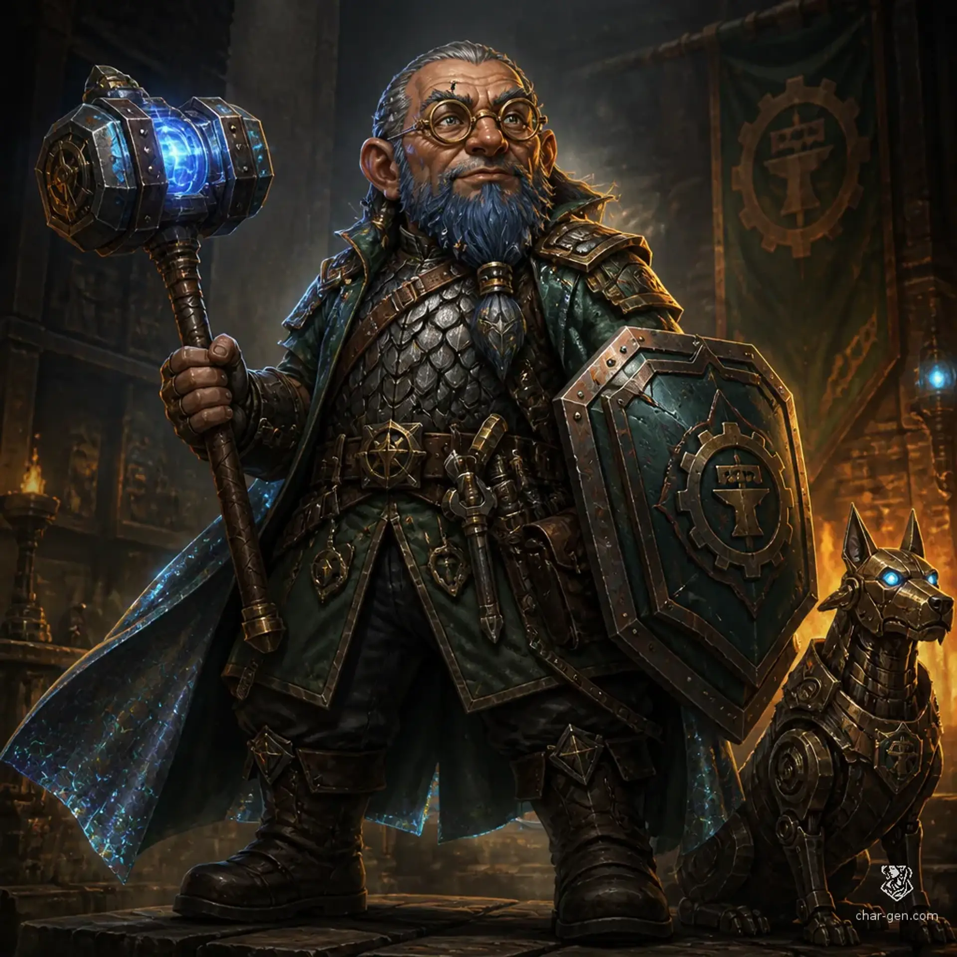 Greg Craggan - AI-generated fantasy Character