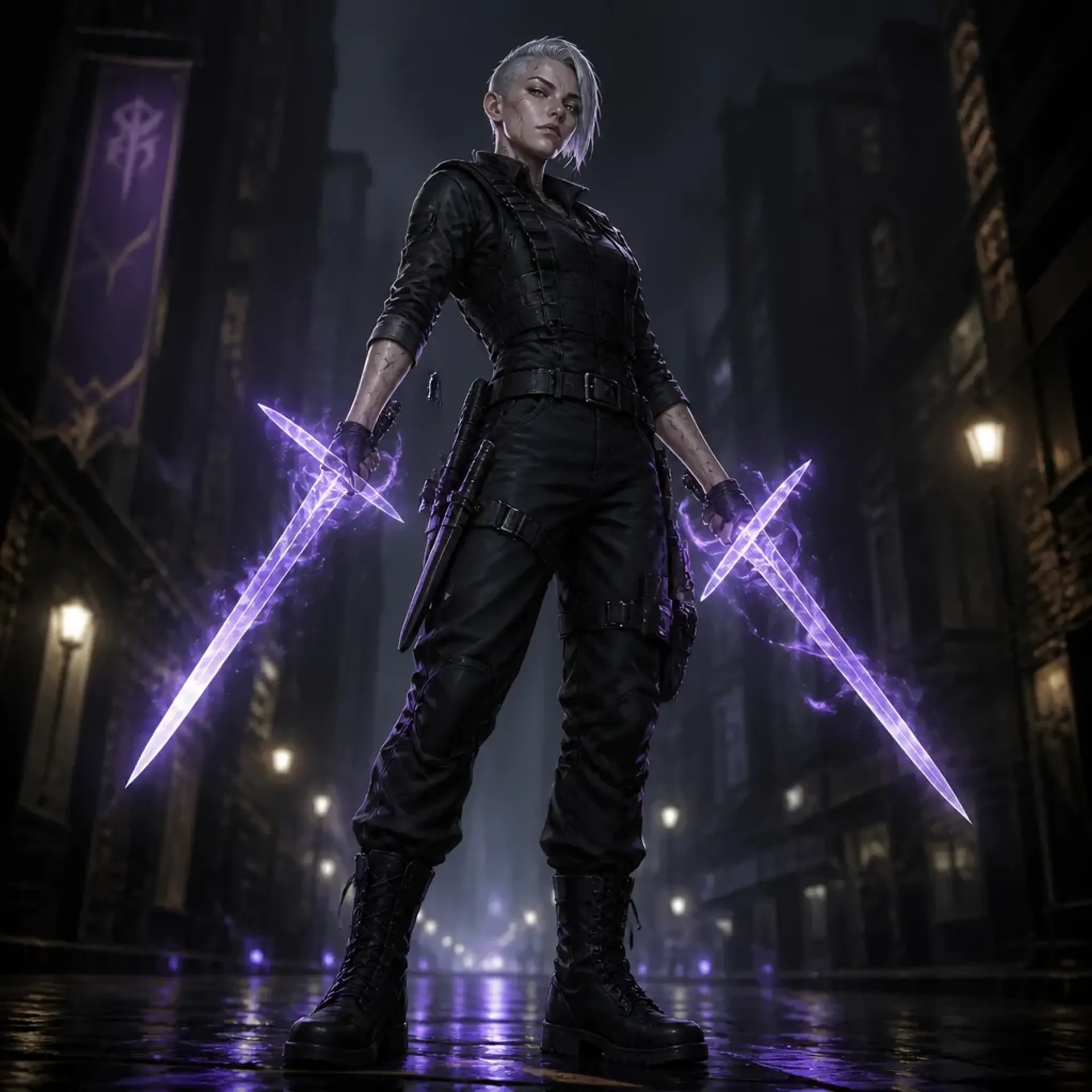 Vakaria Veyr - AI-generated fantasy Character