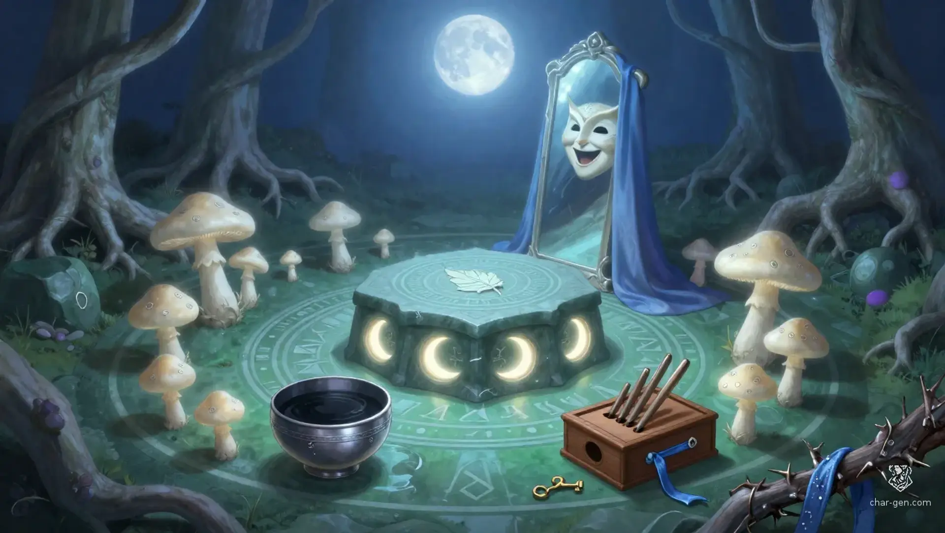 The Moonlit Courtesy