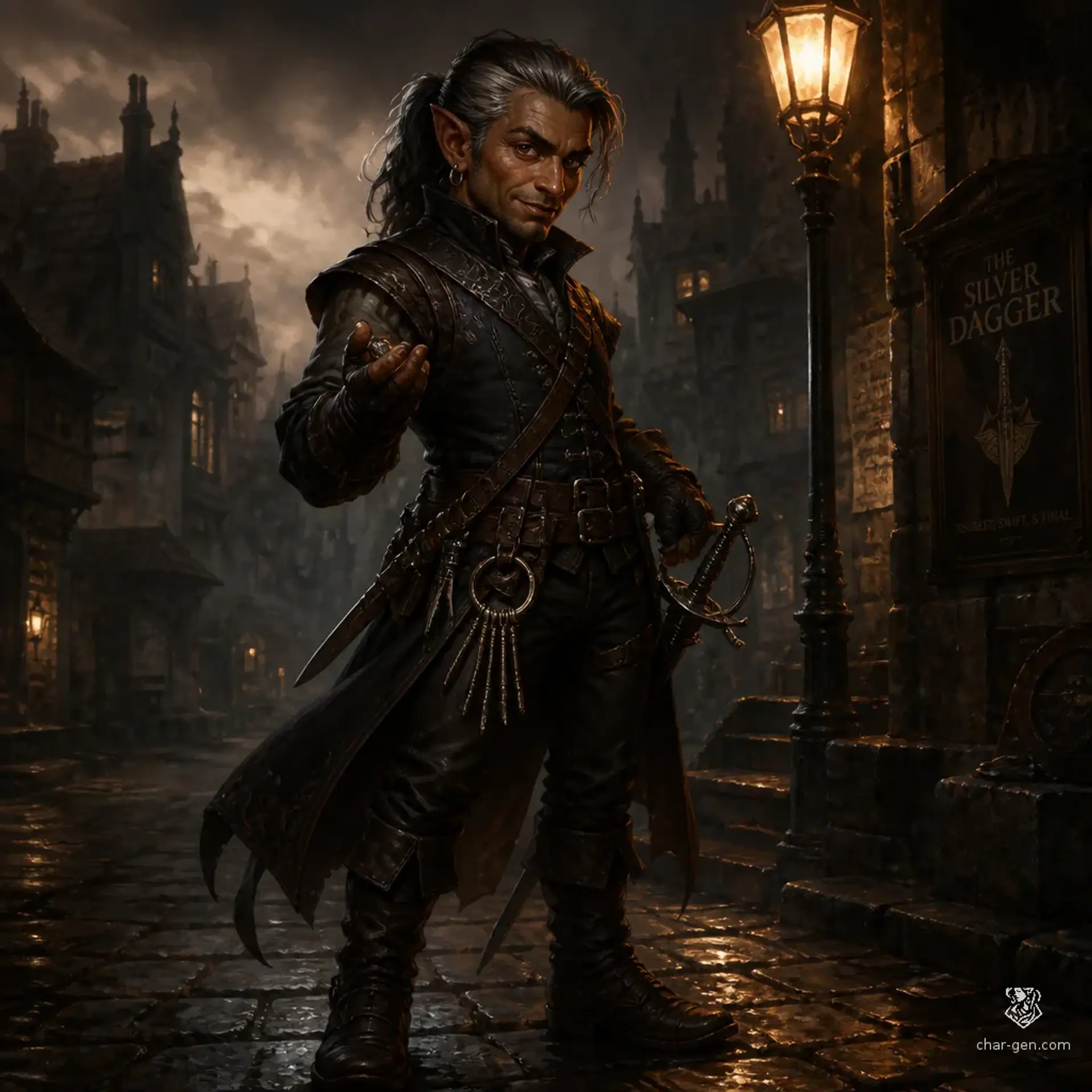 Pipwick Underbough - AI-generated fantasy Character