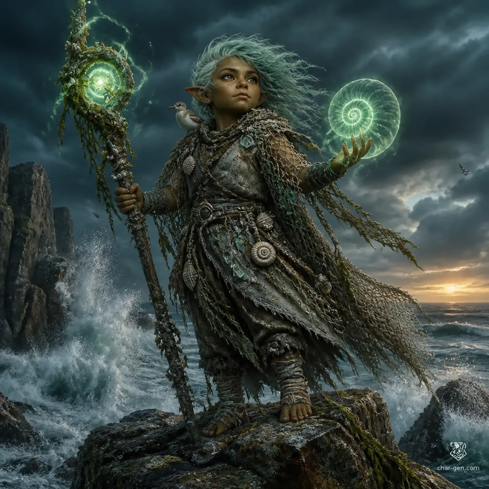 Piper Wade - AI-generated fantasy Character