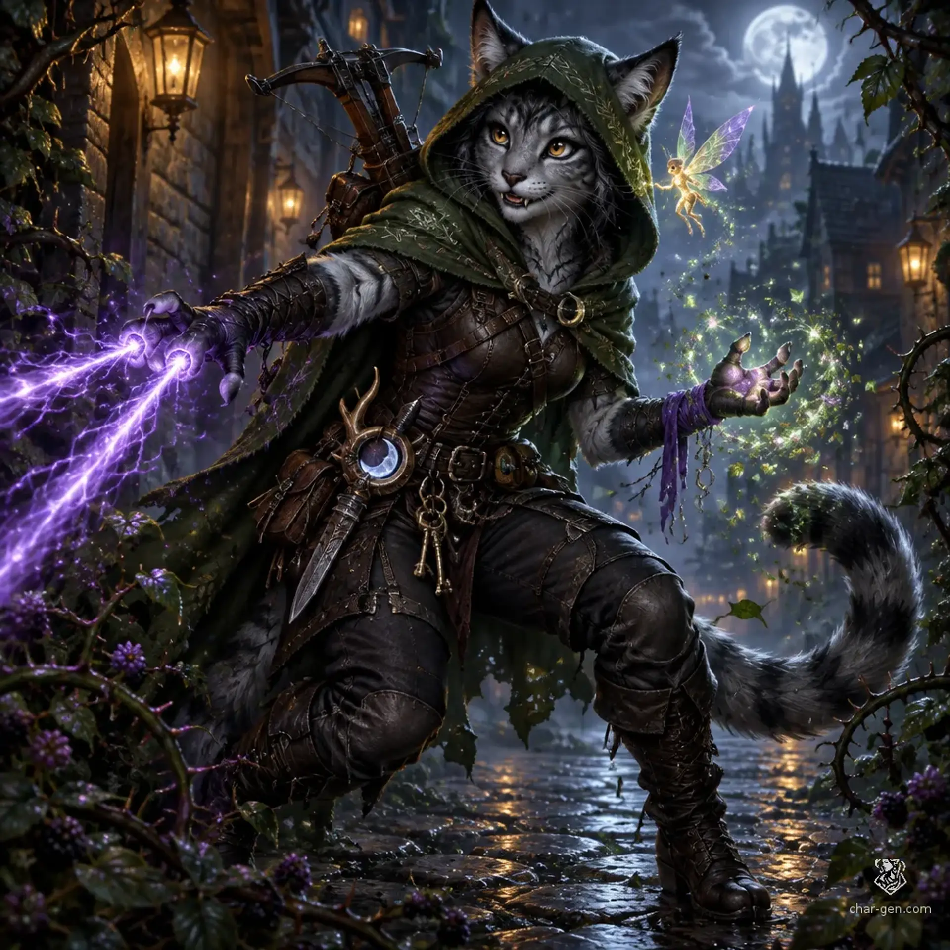 Yuki - AI-generated fantasy Character
