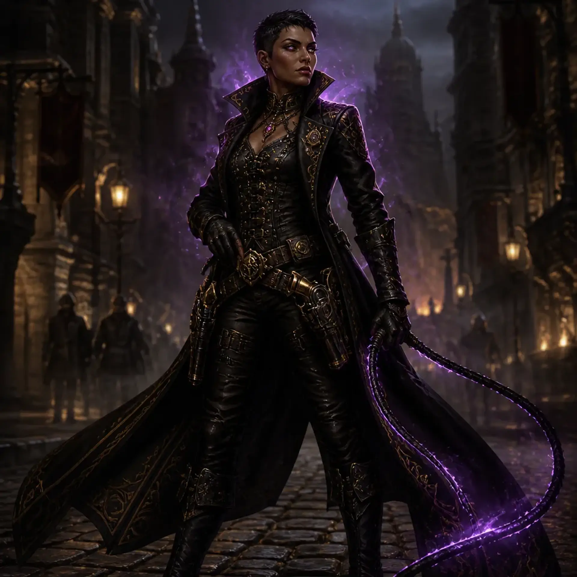 Mira Kask - AI-generated fantasy Character