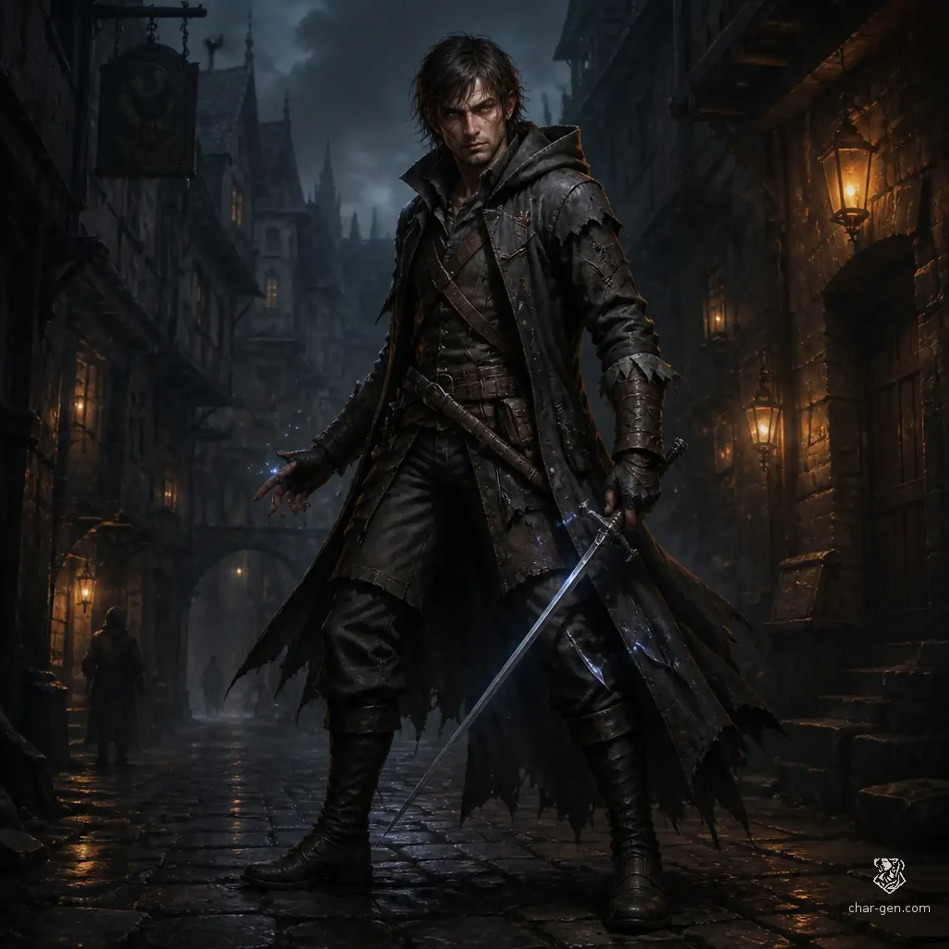 Diedrick - AI-generated fantasy Character
