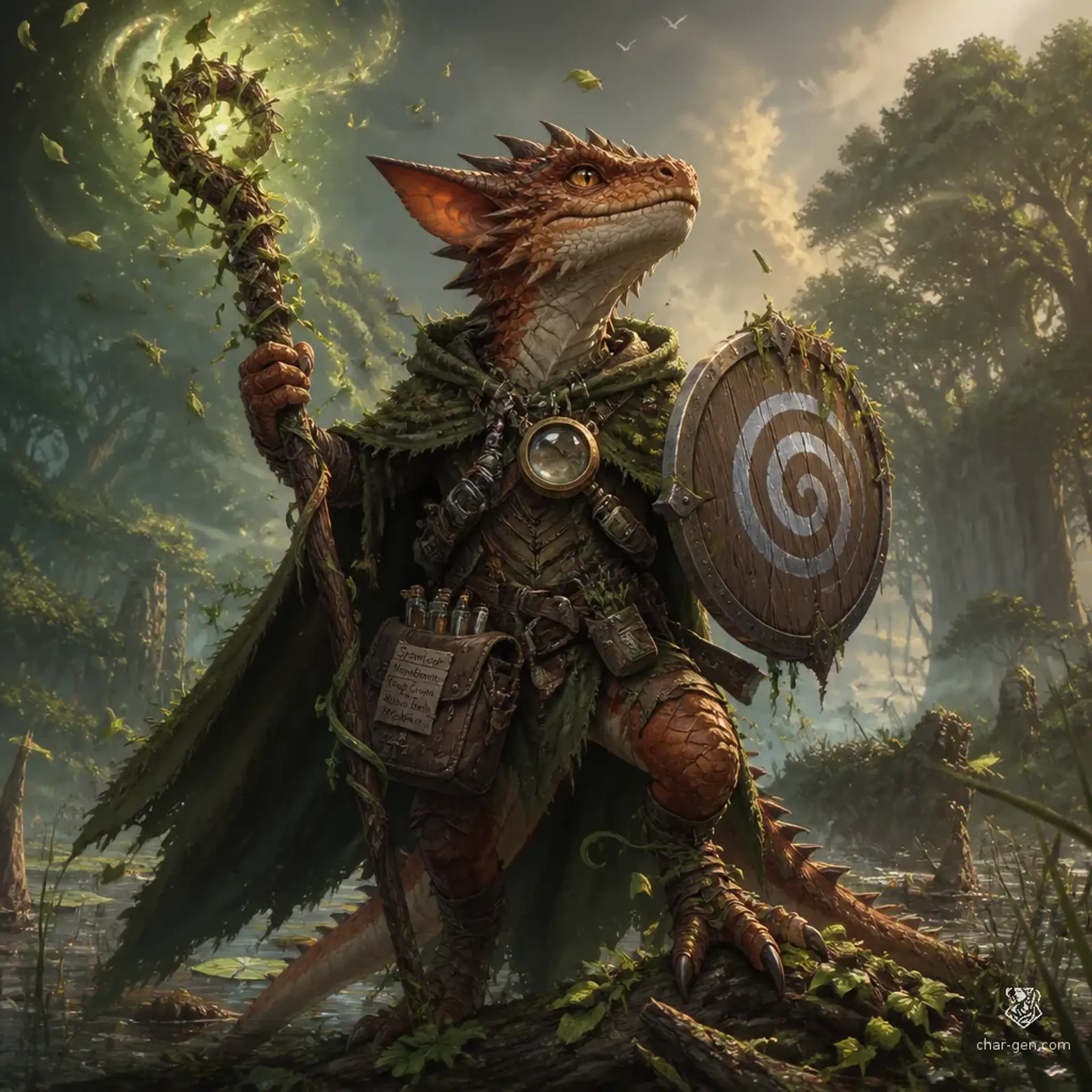 Splinter - AI-generated fantasy Character