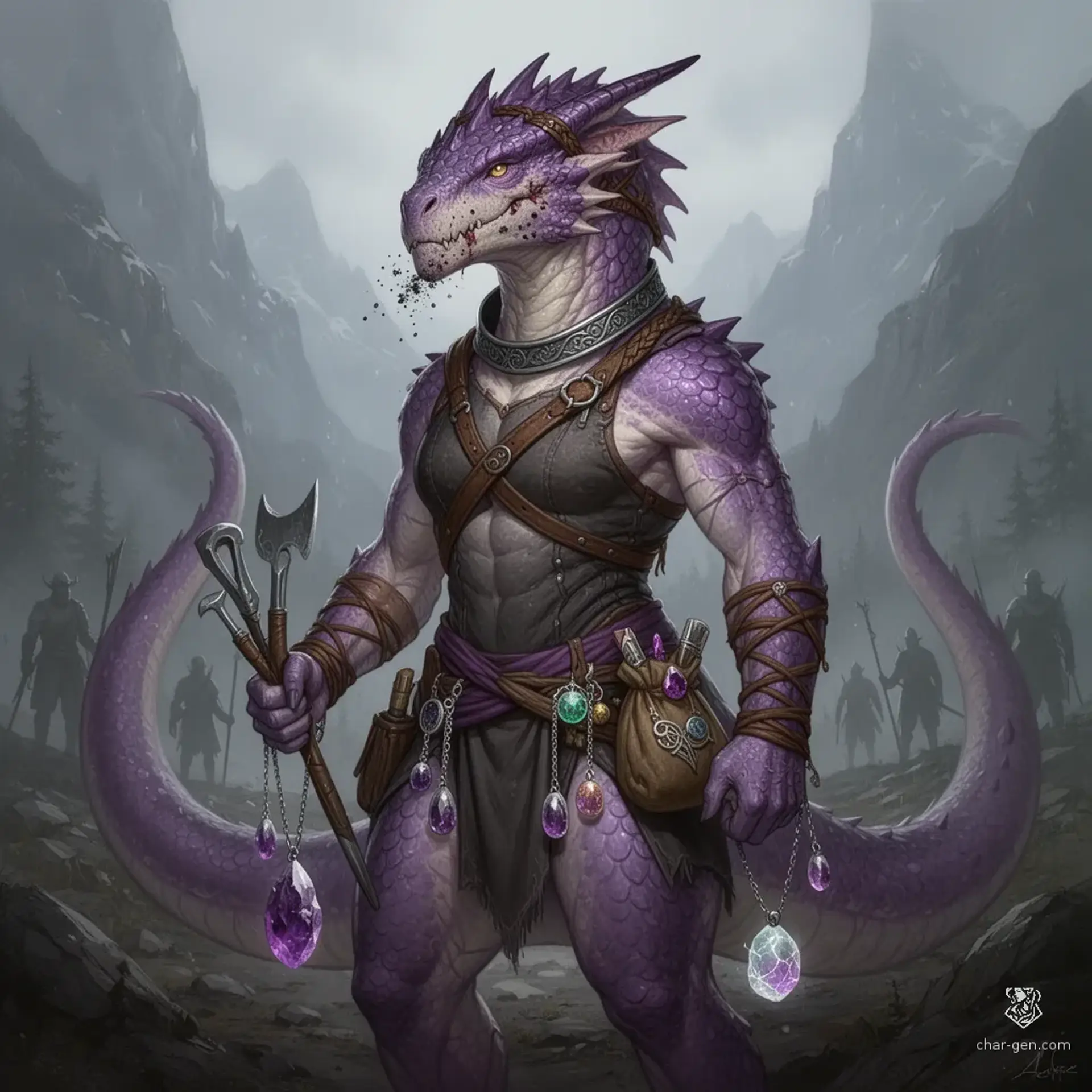 Adria Veyrthal - AI-generated fantasy NPC