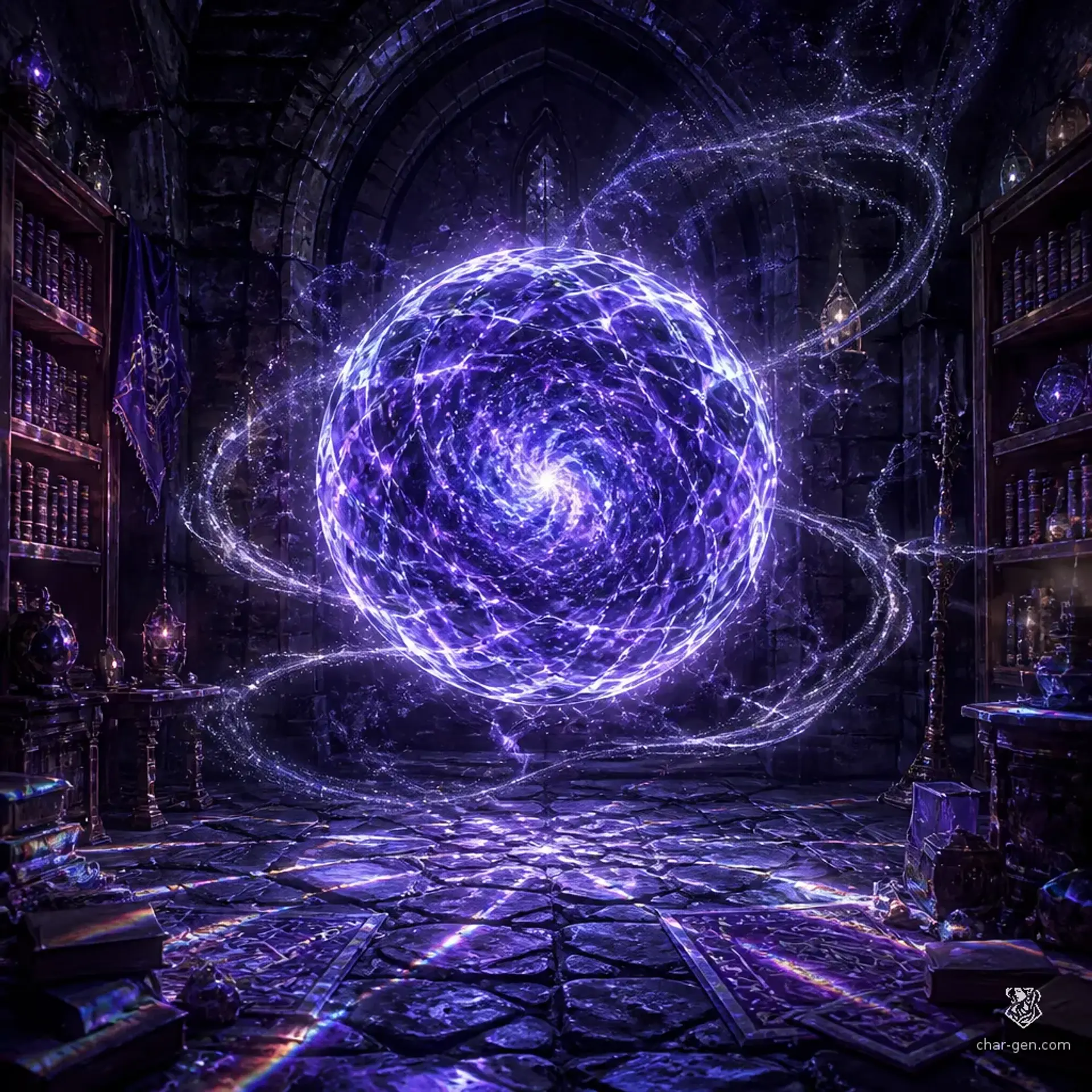 Force Orb - AI-generated fantasy Monster