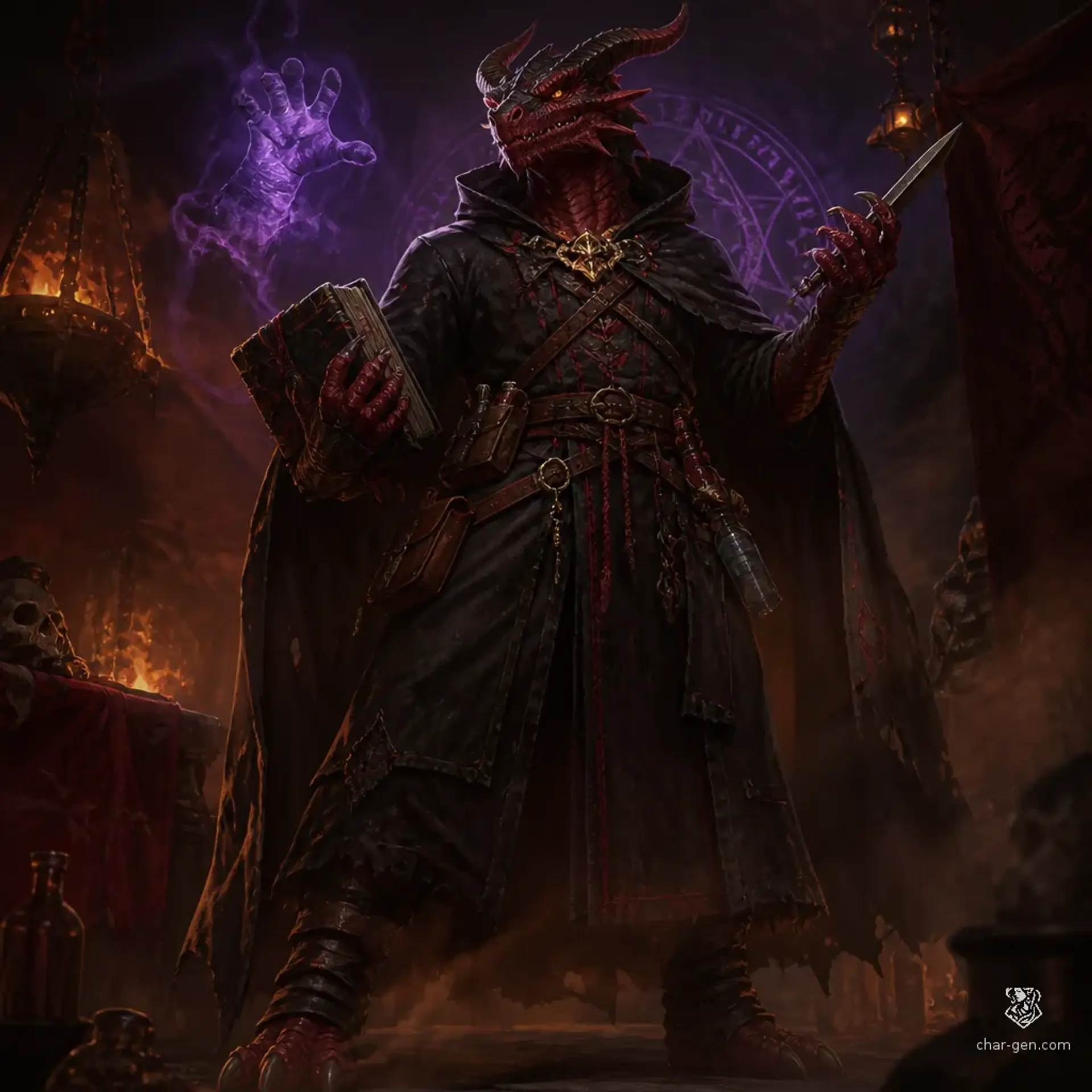Zunox - AI-generated fantasy Character