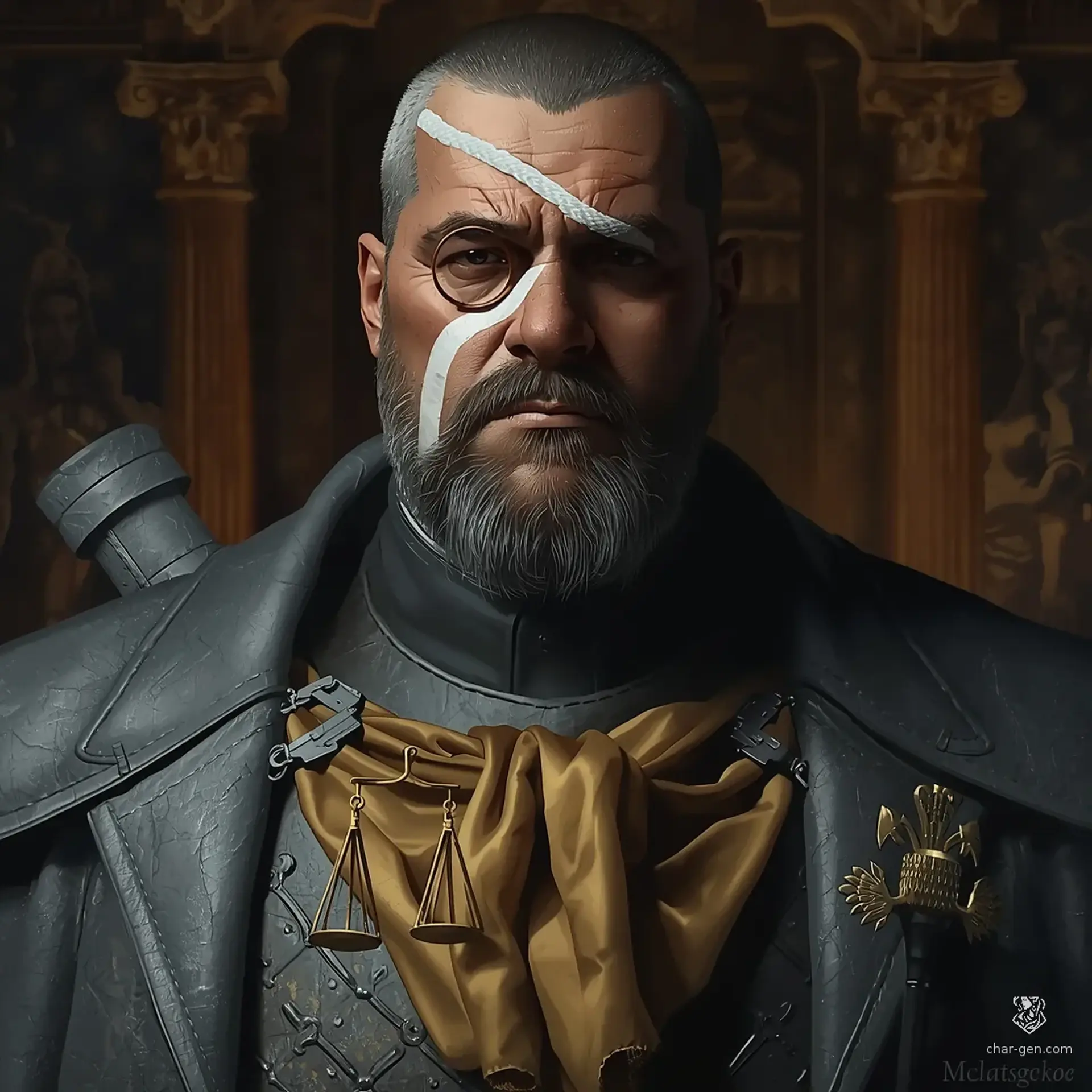 Kaelen Thray - AI-generated fantasy NPC