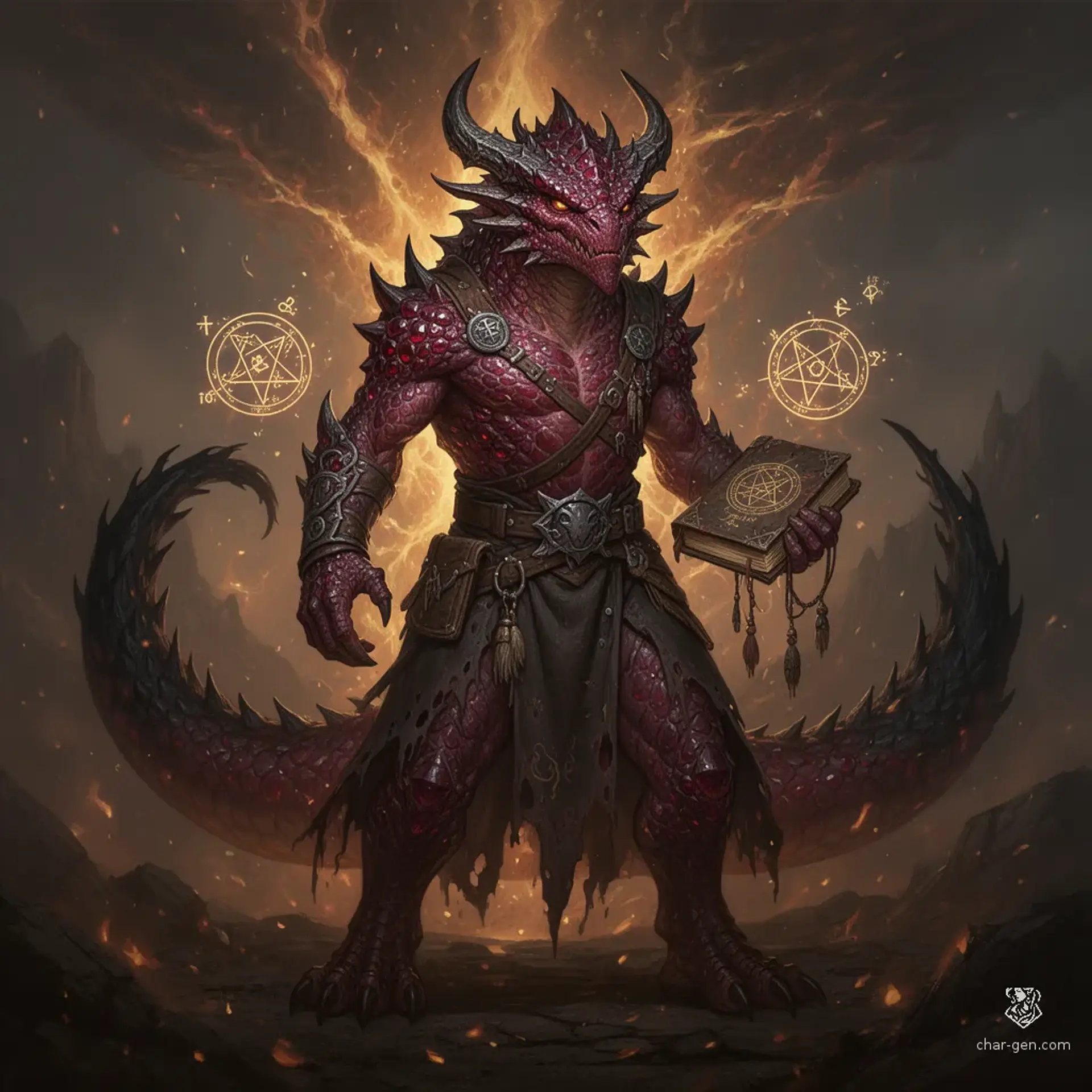 Krivethrax Vex - AI-generated fantasy NPC