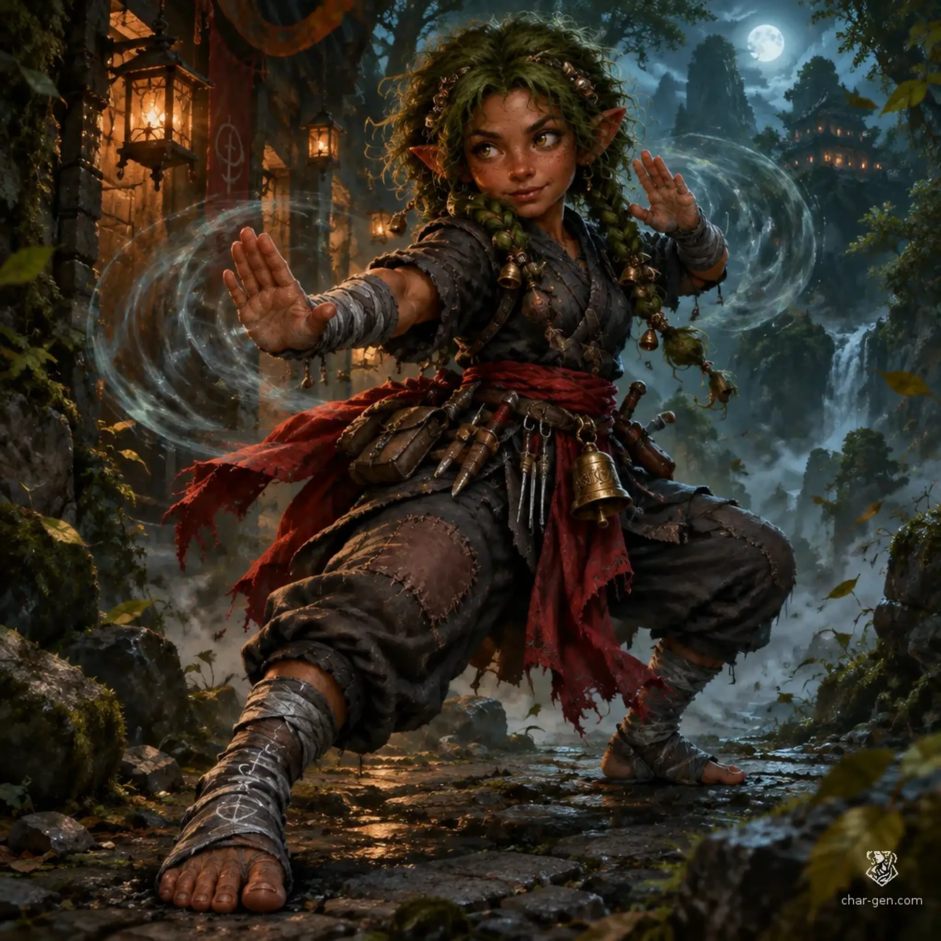 Nifi - AI-generated fantasy Character