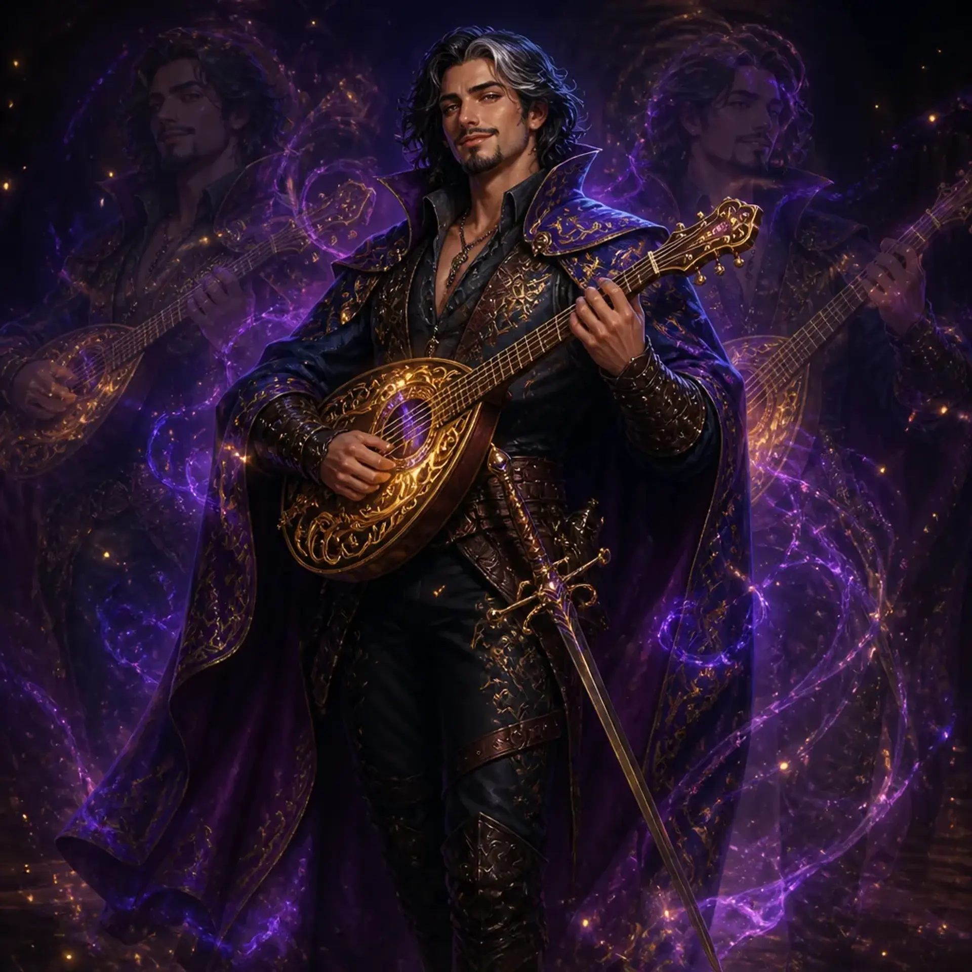 Valentino - AI-generated fantasy Character
