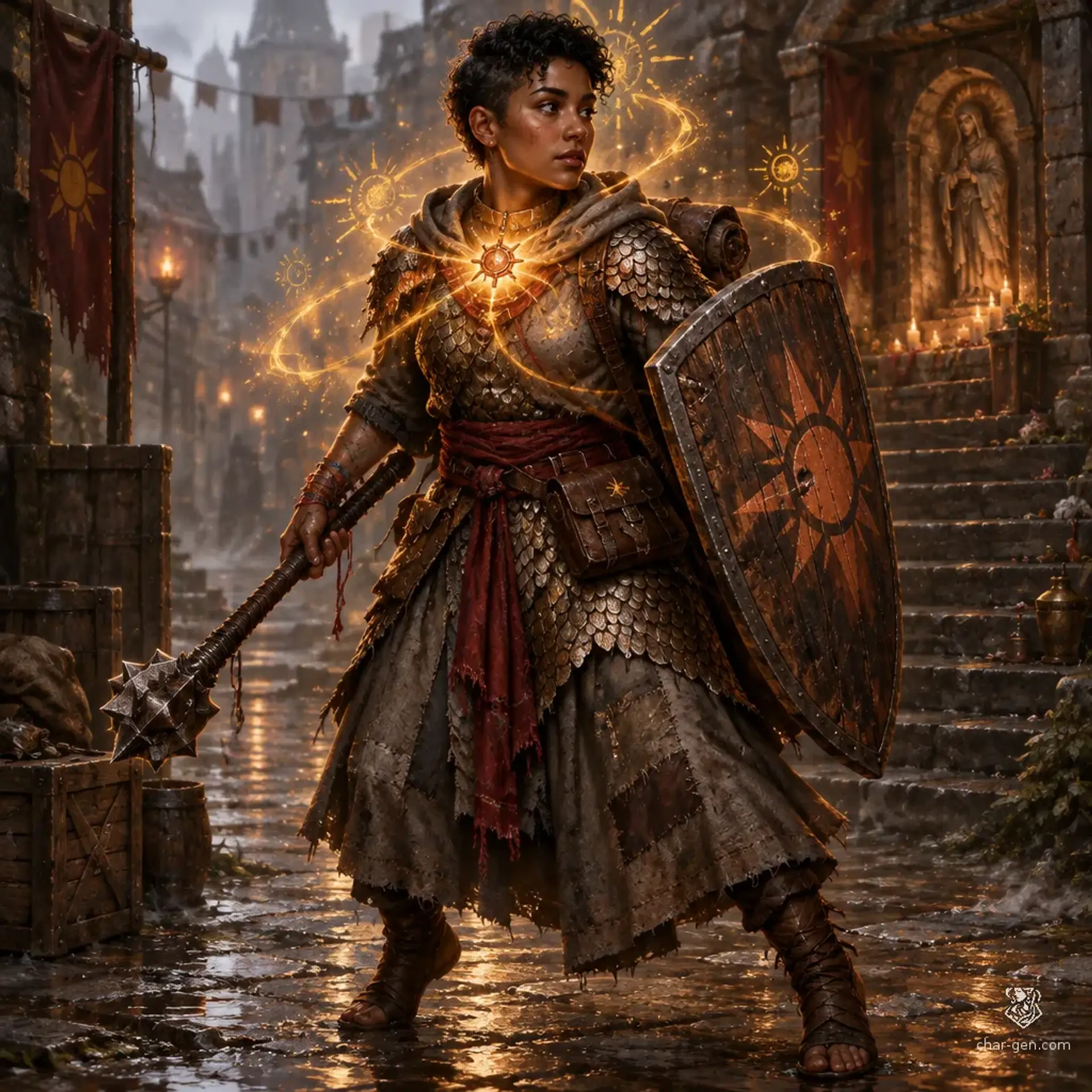 Tenkiri Adebayo - AI-generated fantasy Character