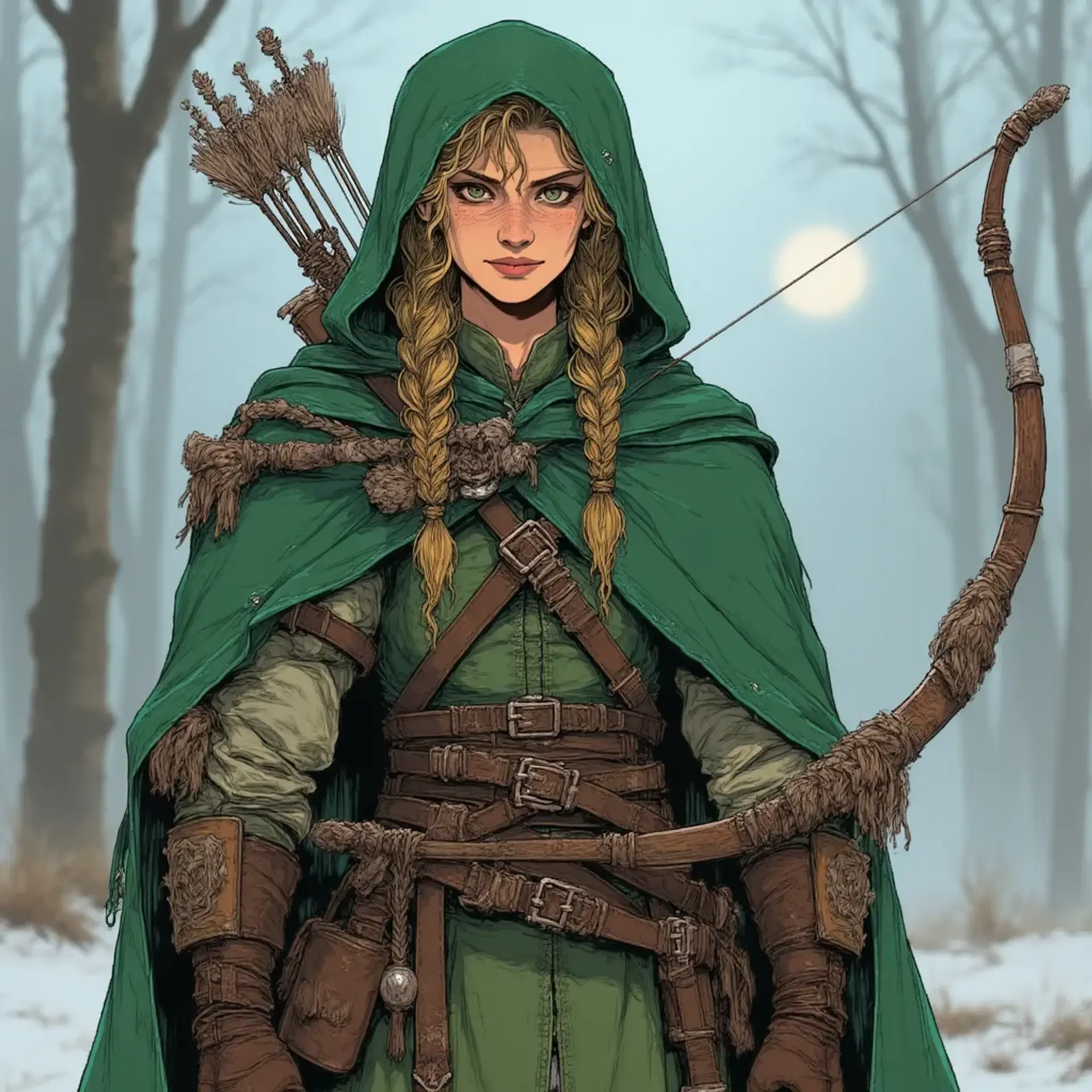Serena Moth - AI-generated fantasy NPC