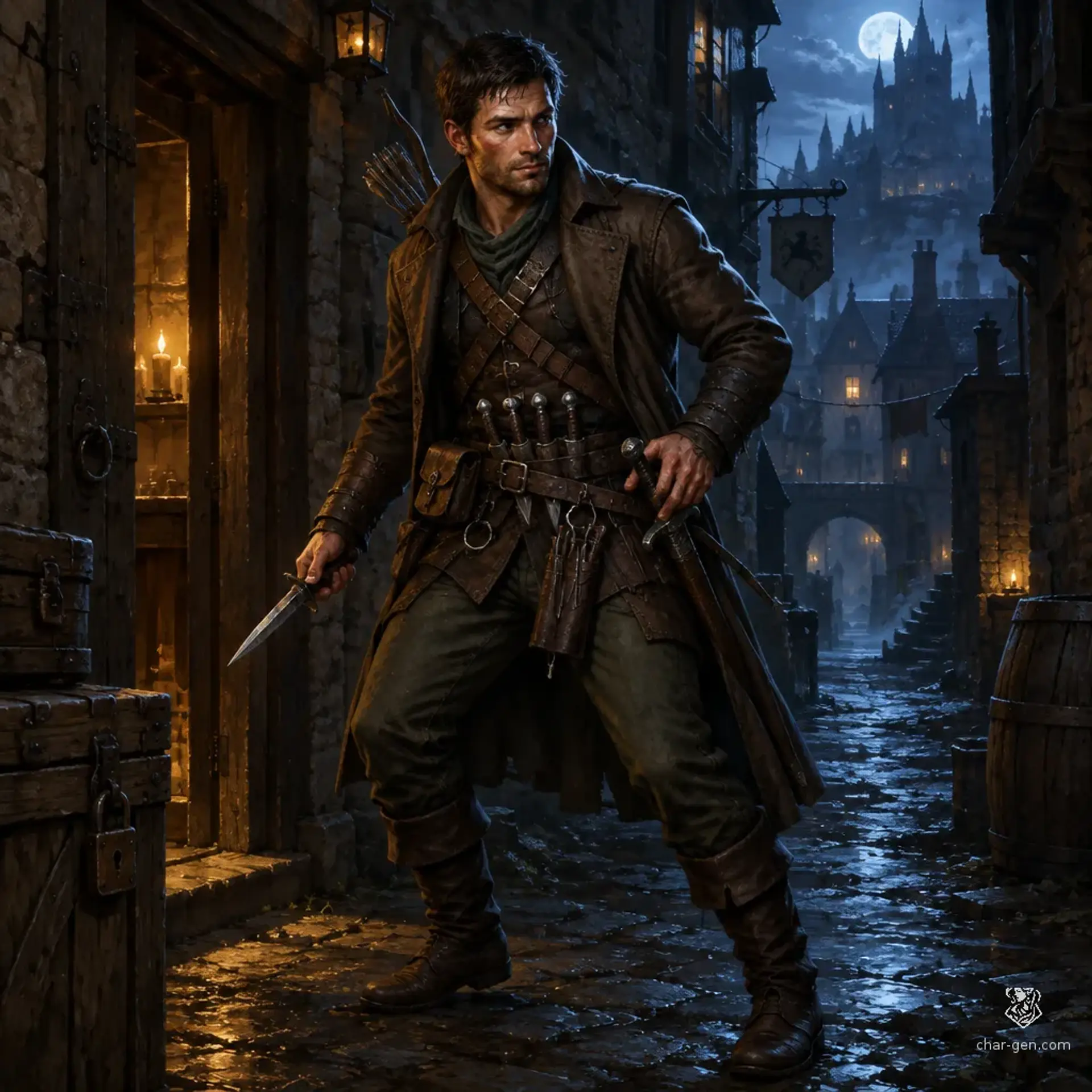 Kert Galdó - AI-generated fantasy Character