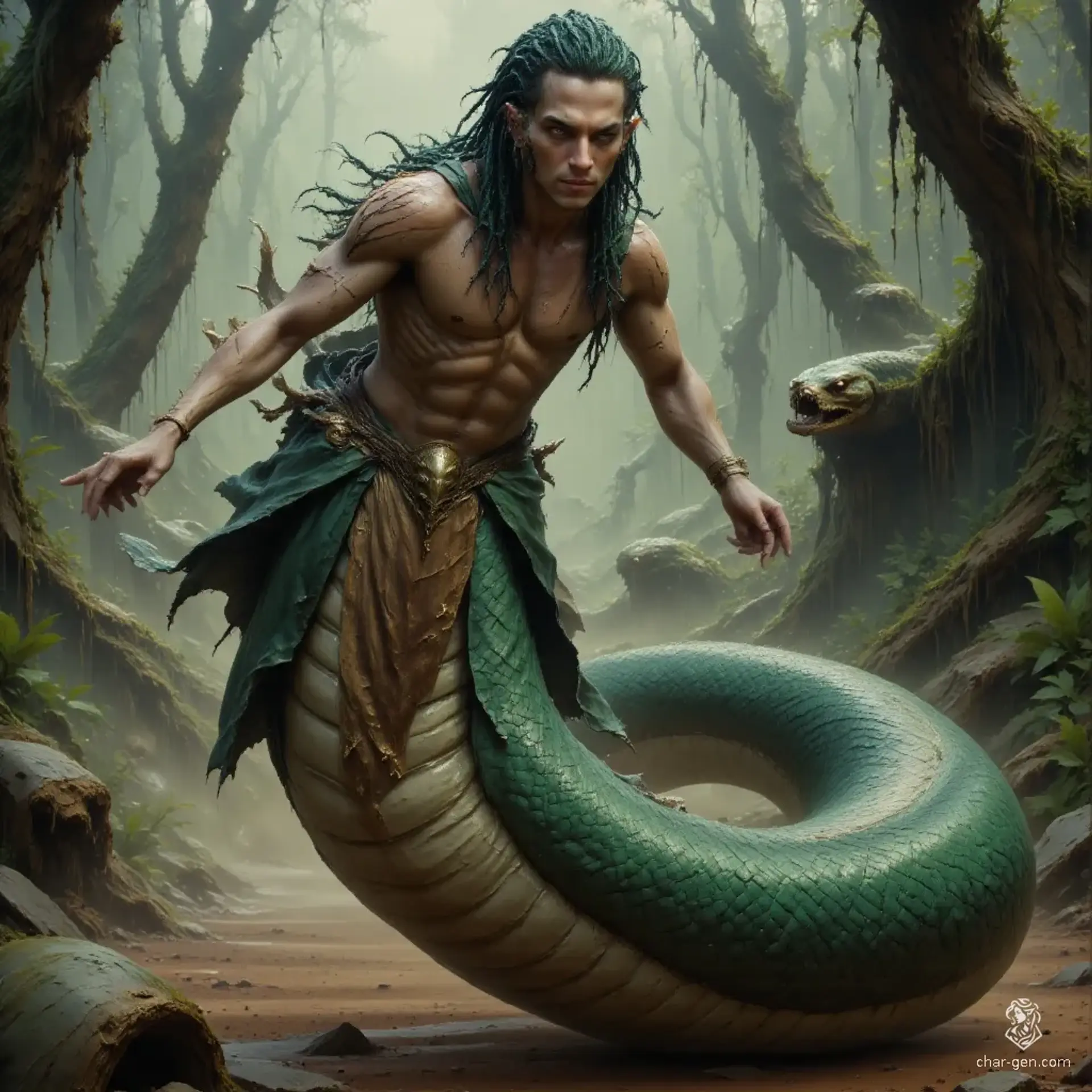 Vaelithis Serenthril - AI-generated fantasy NPC