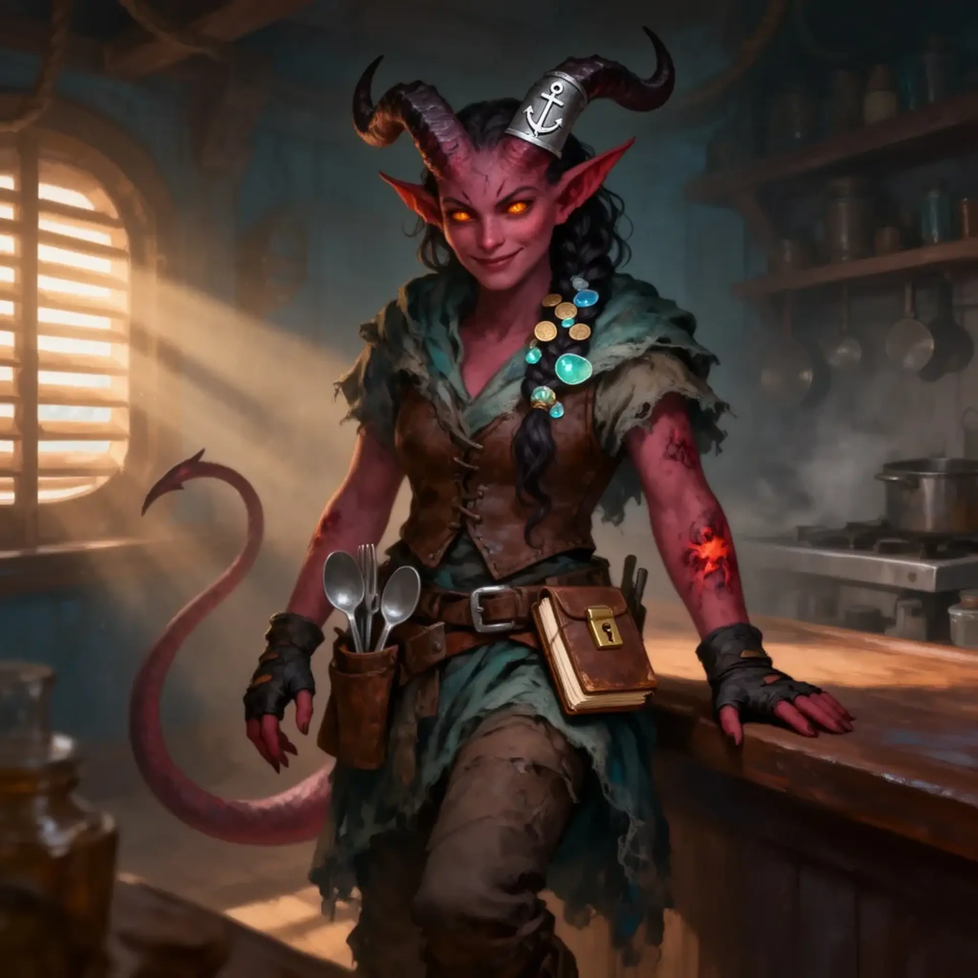 Morrin Kest - AI-generated fantasy NPC