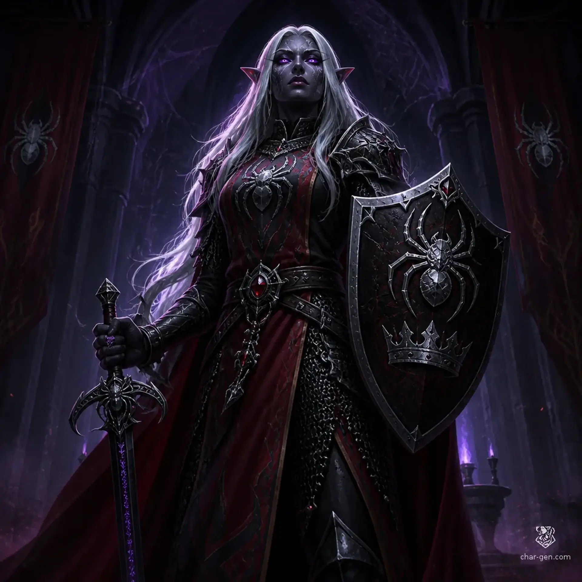 Aurelia Malice - AI-generated fantasy Character