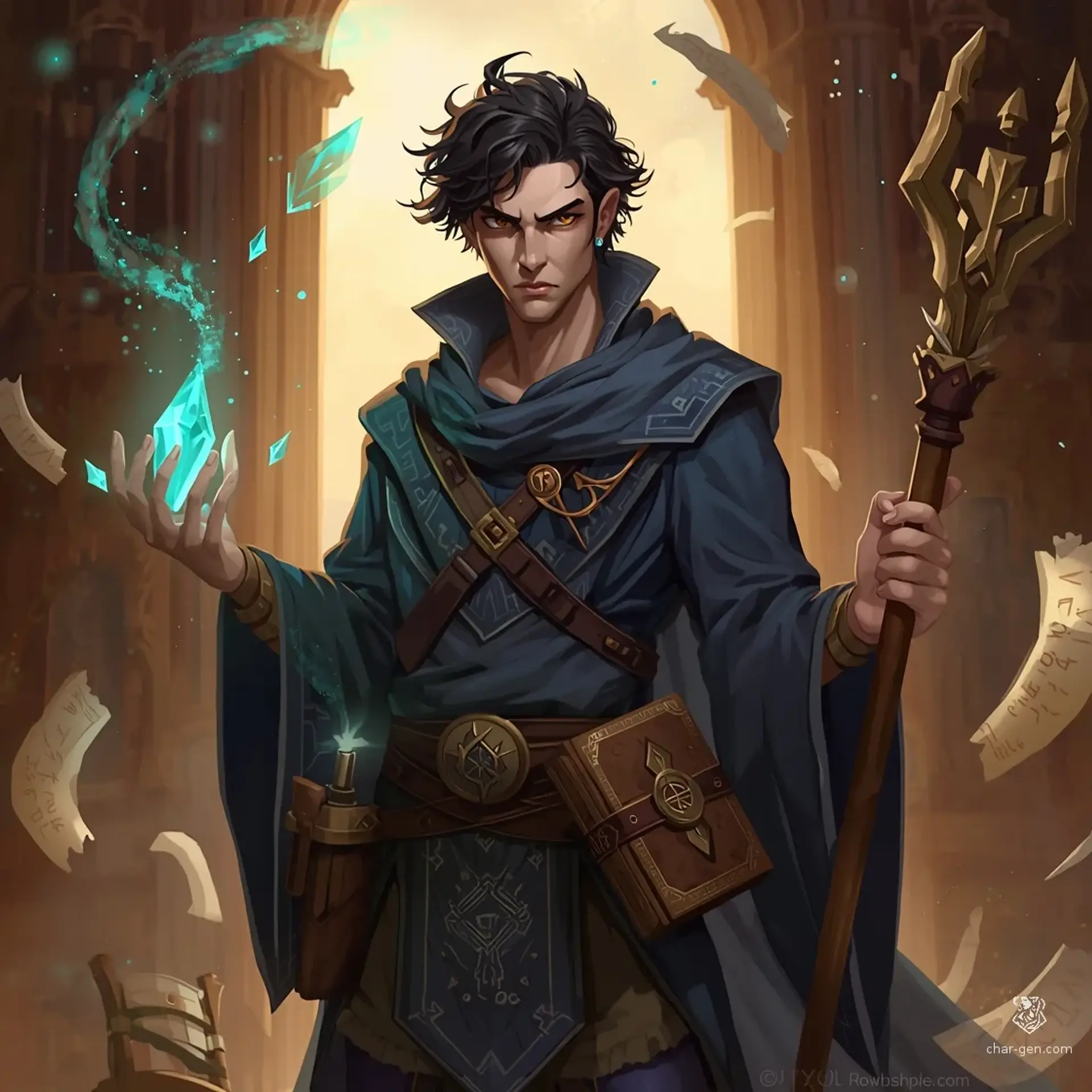Alistair Thorne - AI-generated fantasy Character