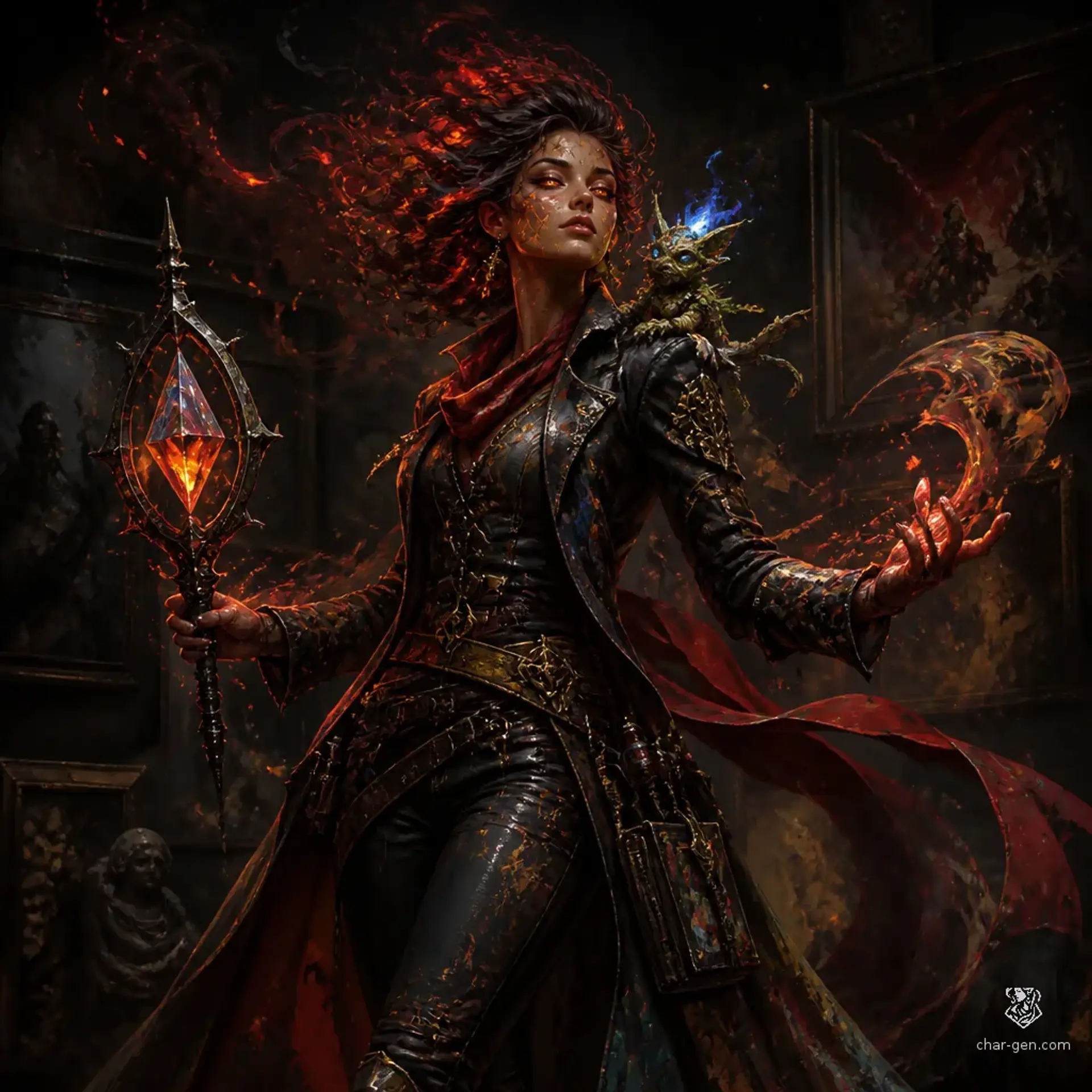Sinead Method - AI-generated fantasy Character