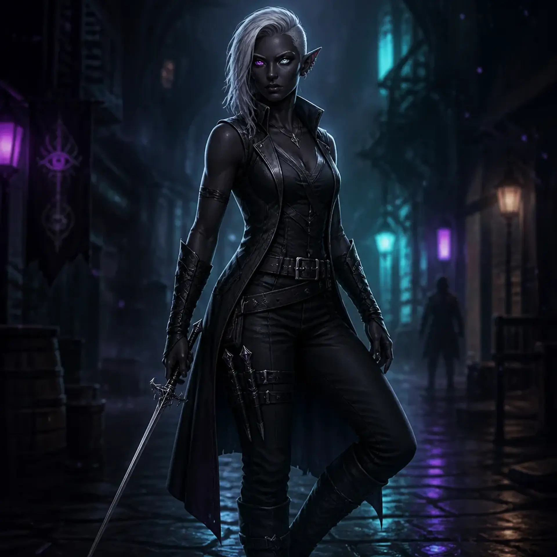 Varenia - AI-generated fantasy Character
