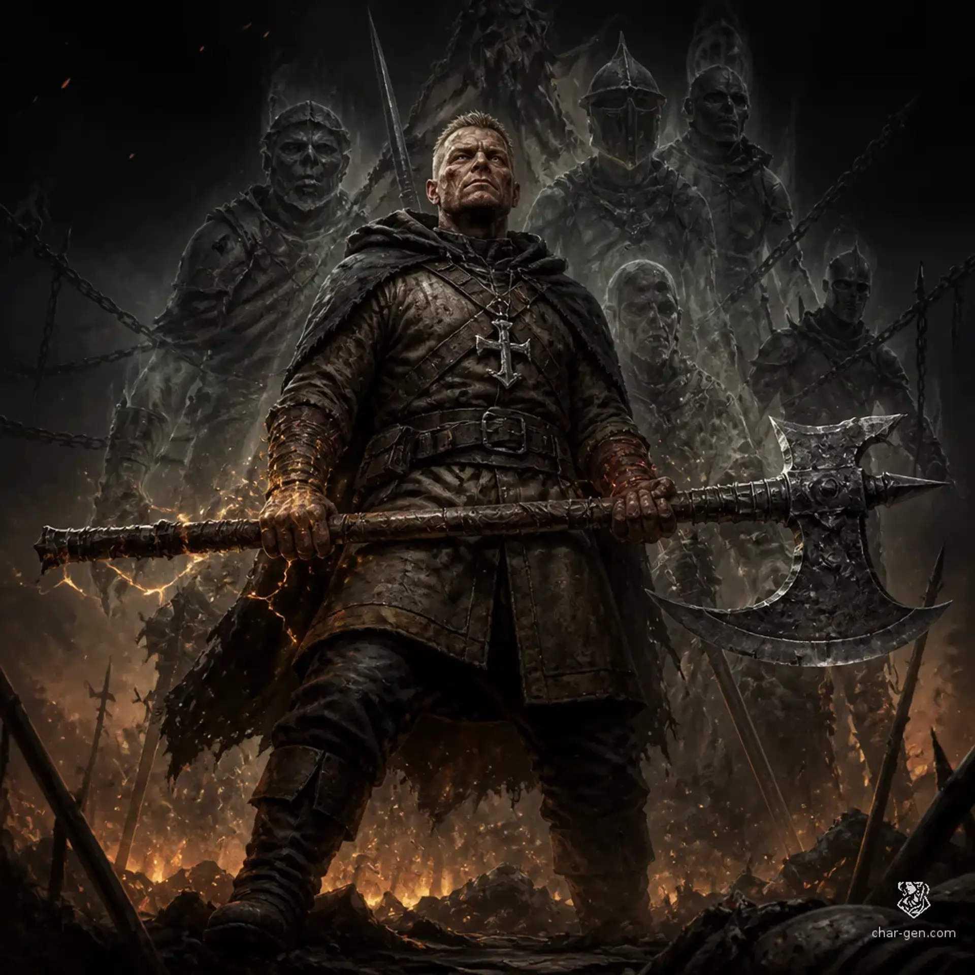 Kest Rami - AI-generated fantasy Character