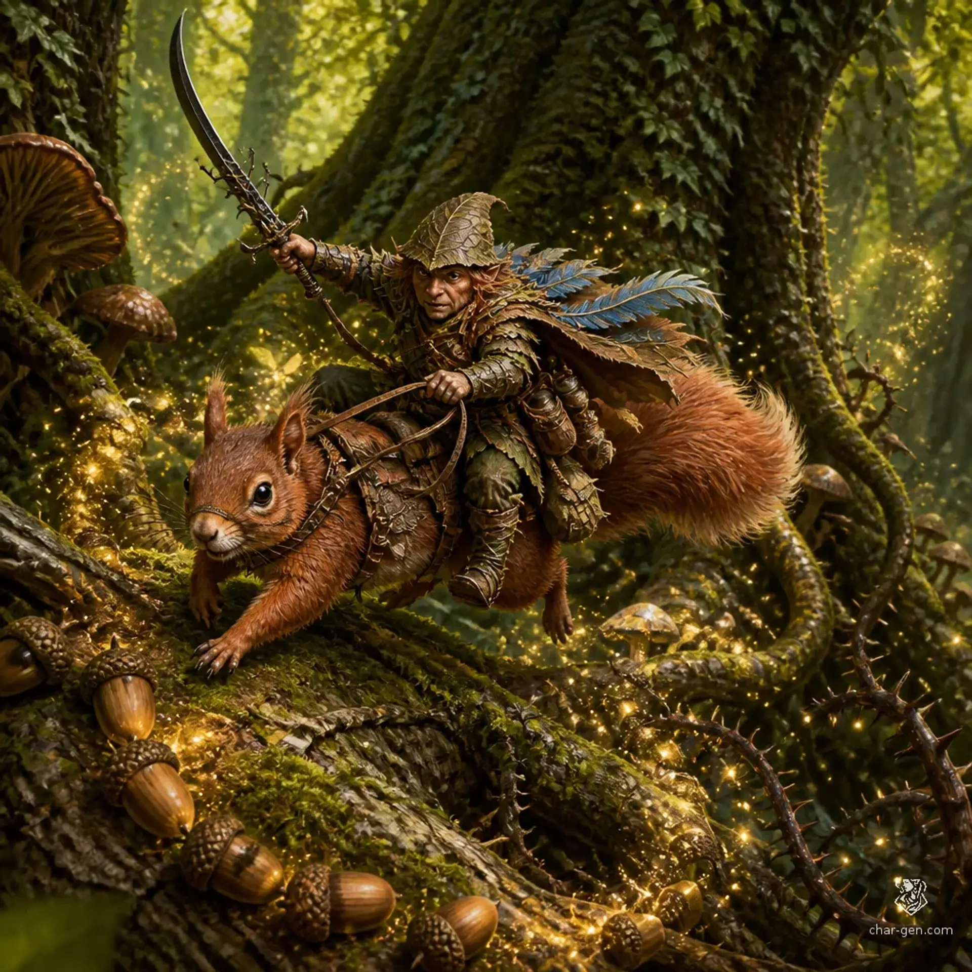 Comrad, Nipsie Warden of the Whispering Woods
