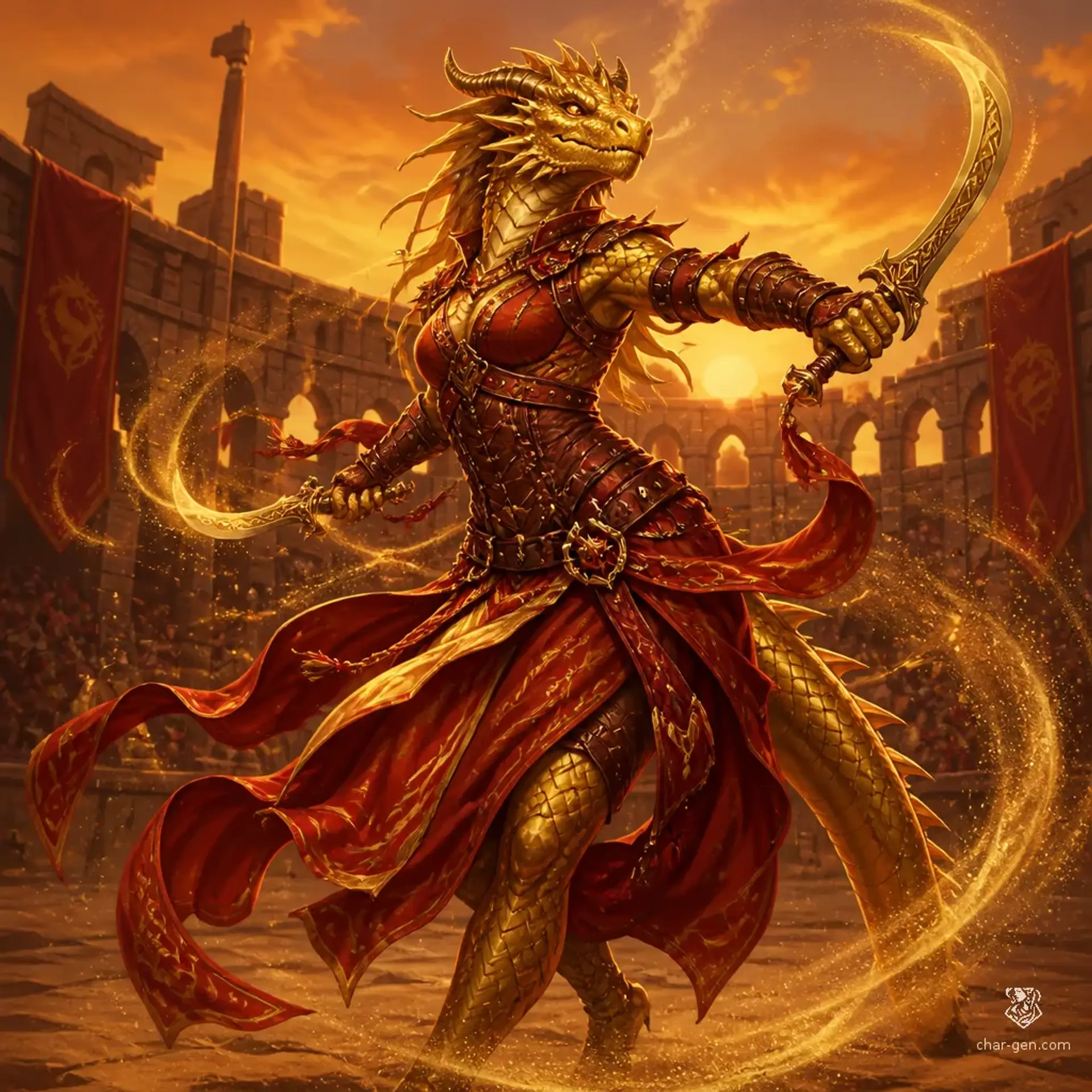 Gorba Daardenrian - AI-generated fantasy Character