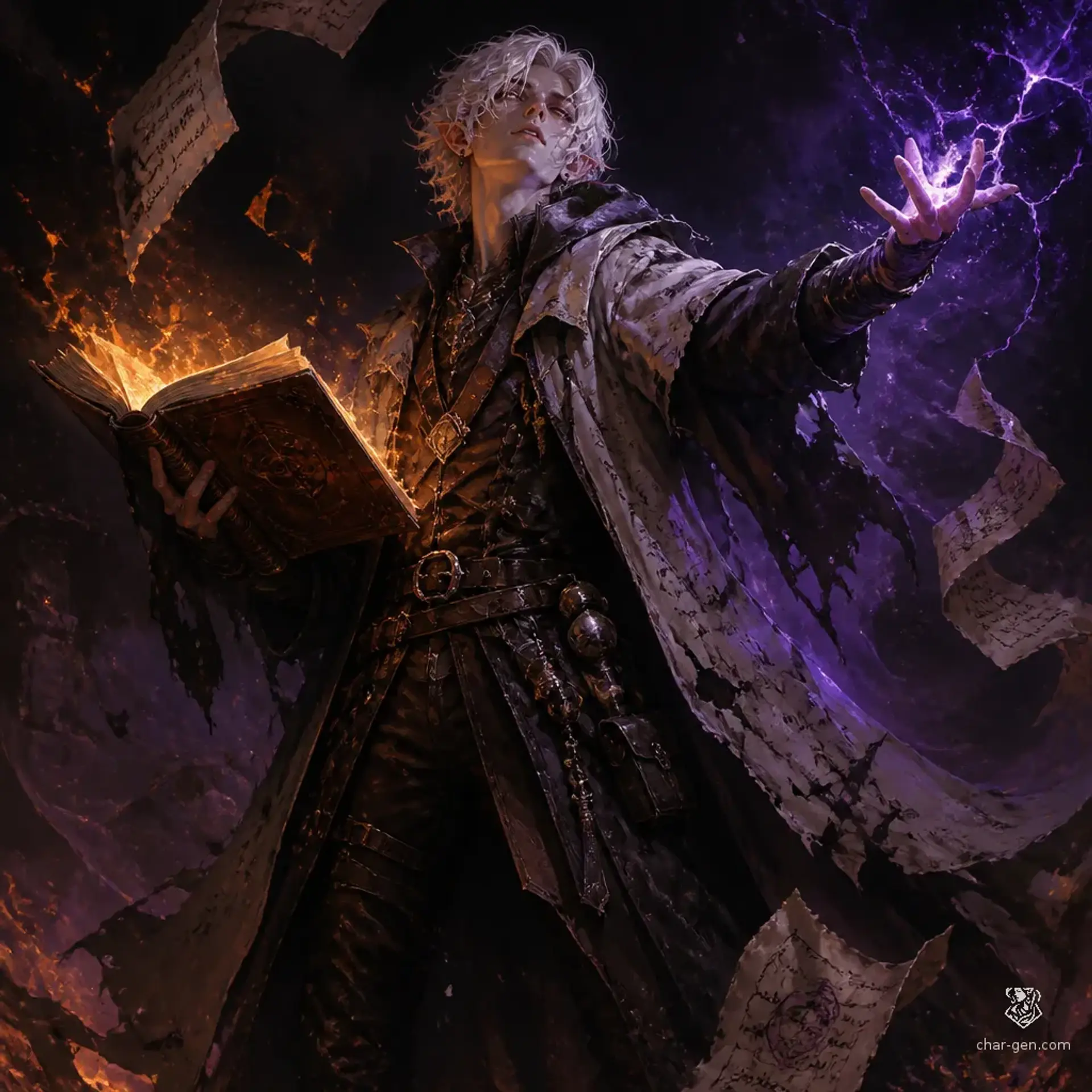 Asta Clover - AI-generated fantasy Character