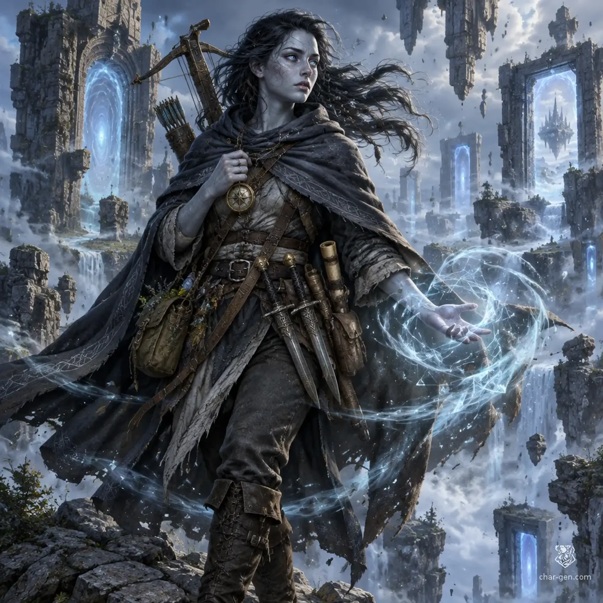 Arsinoe - AI-generated fantasy Character
