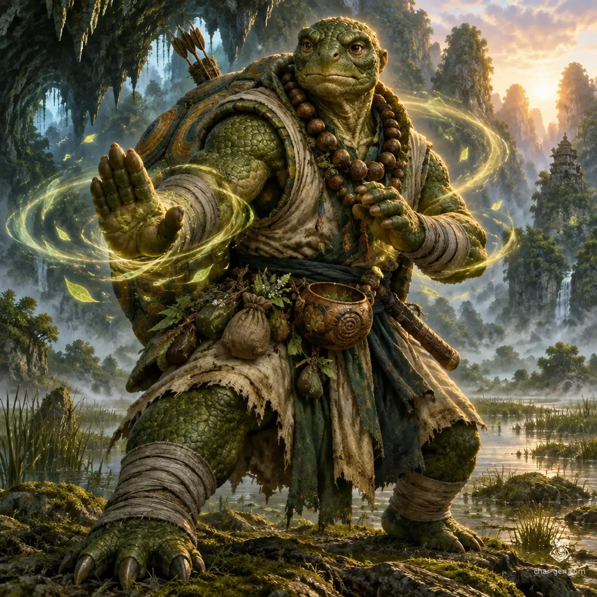 Donraph Leotello - AI-generated fantasy Character