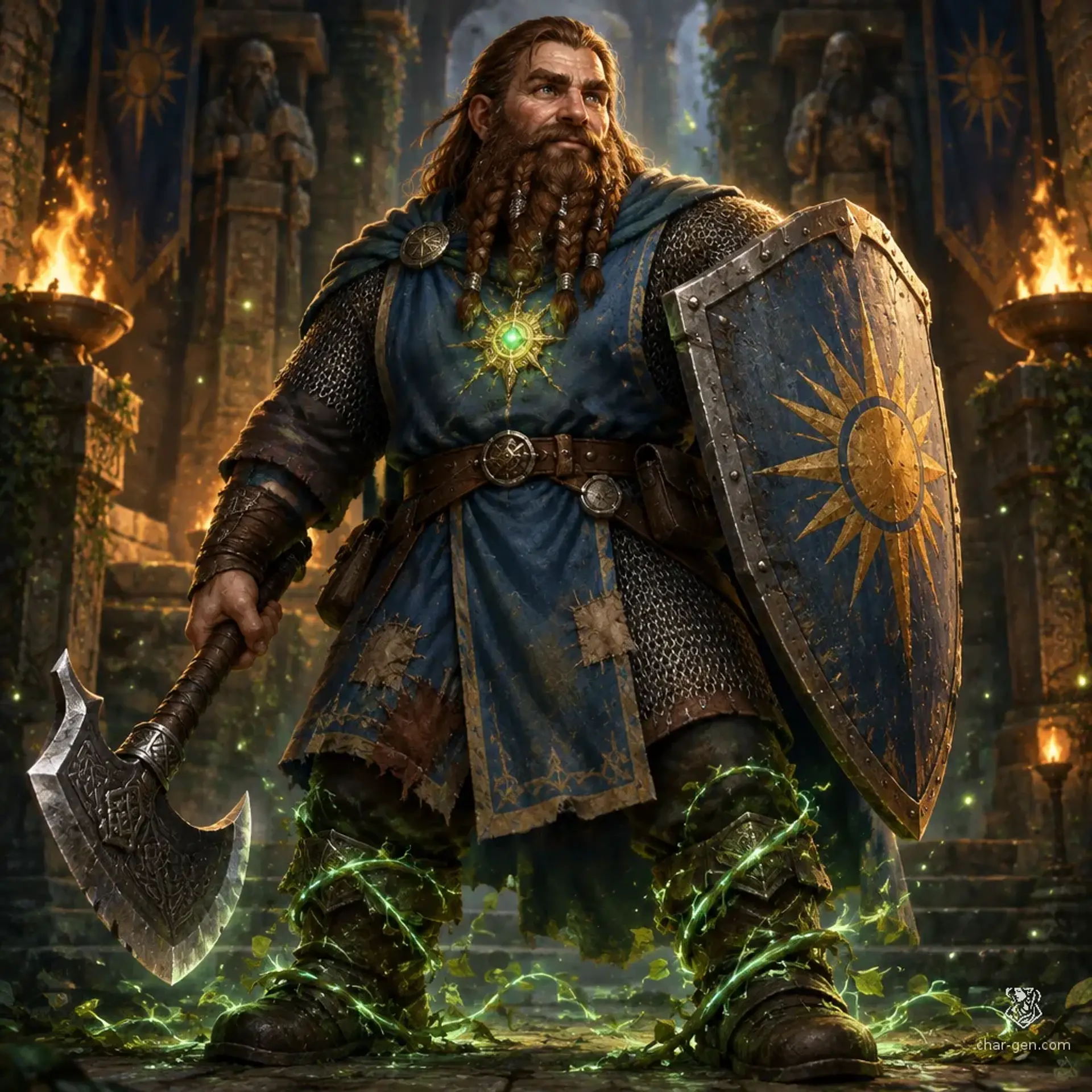 Tórgrim - AI-generated fantasy Character