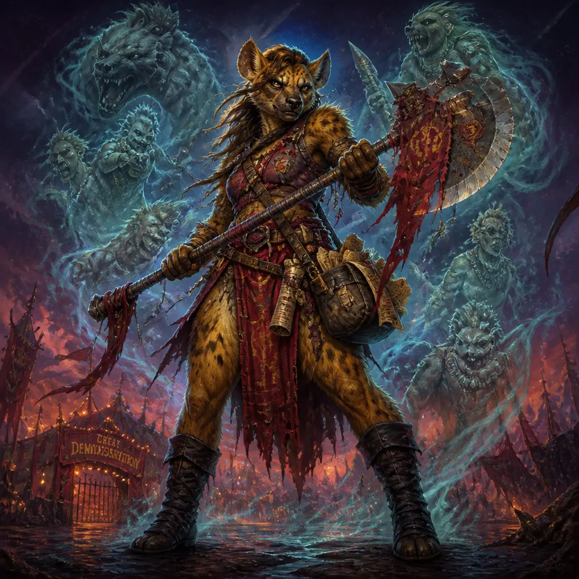 Slymaw Hyghback - AI-generated fantasy Character