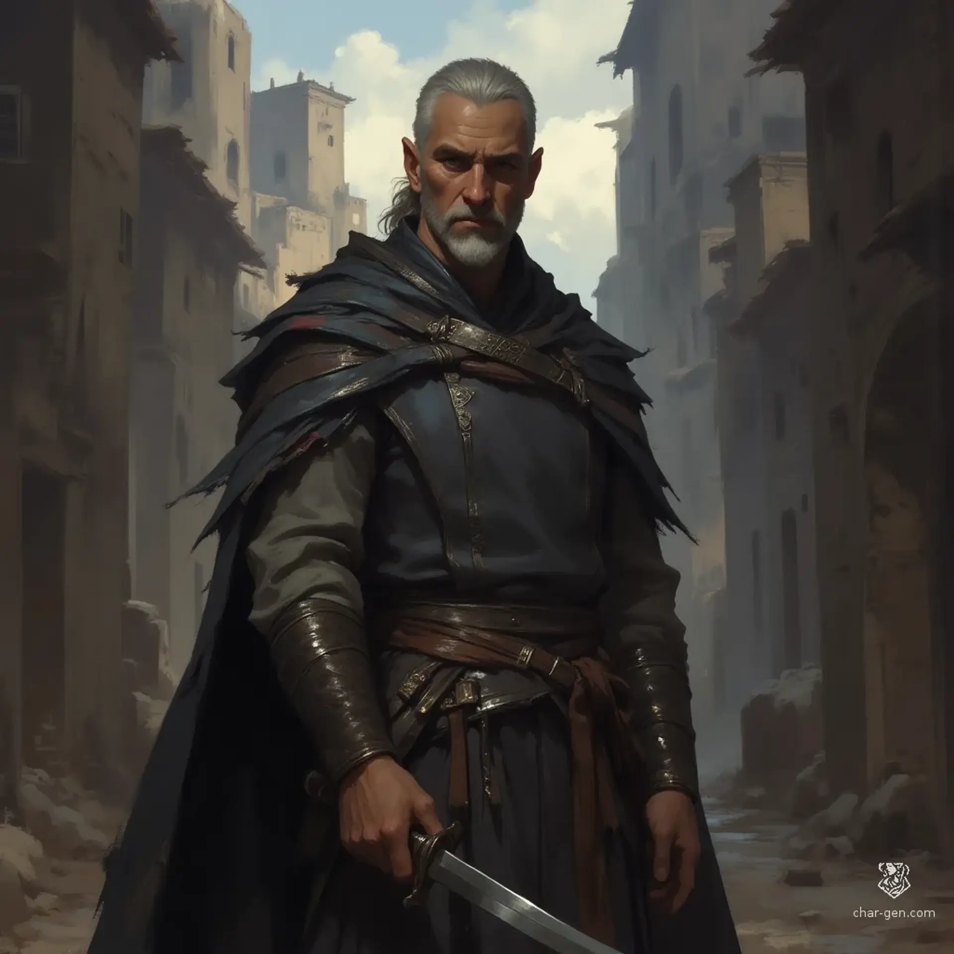 Elvar the Grain Lord - AI-generated fantasy NPC