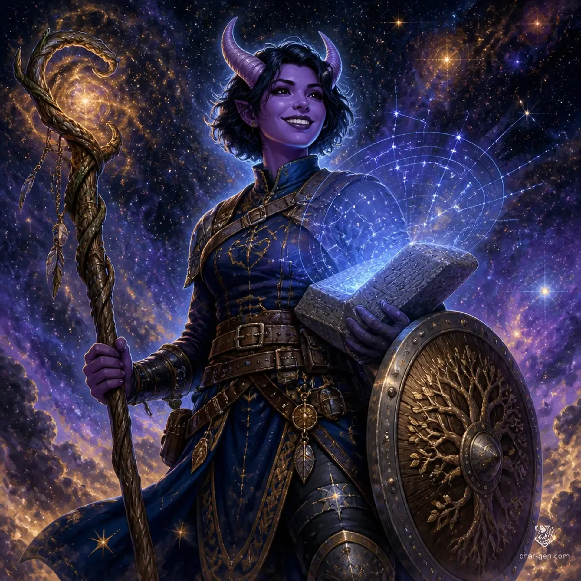Nyrissa - AI-generated fantasy Character