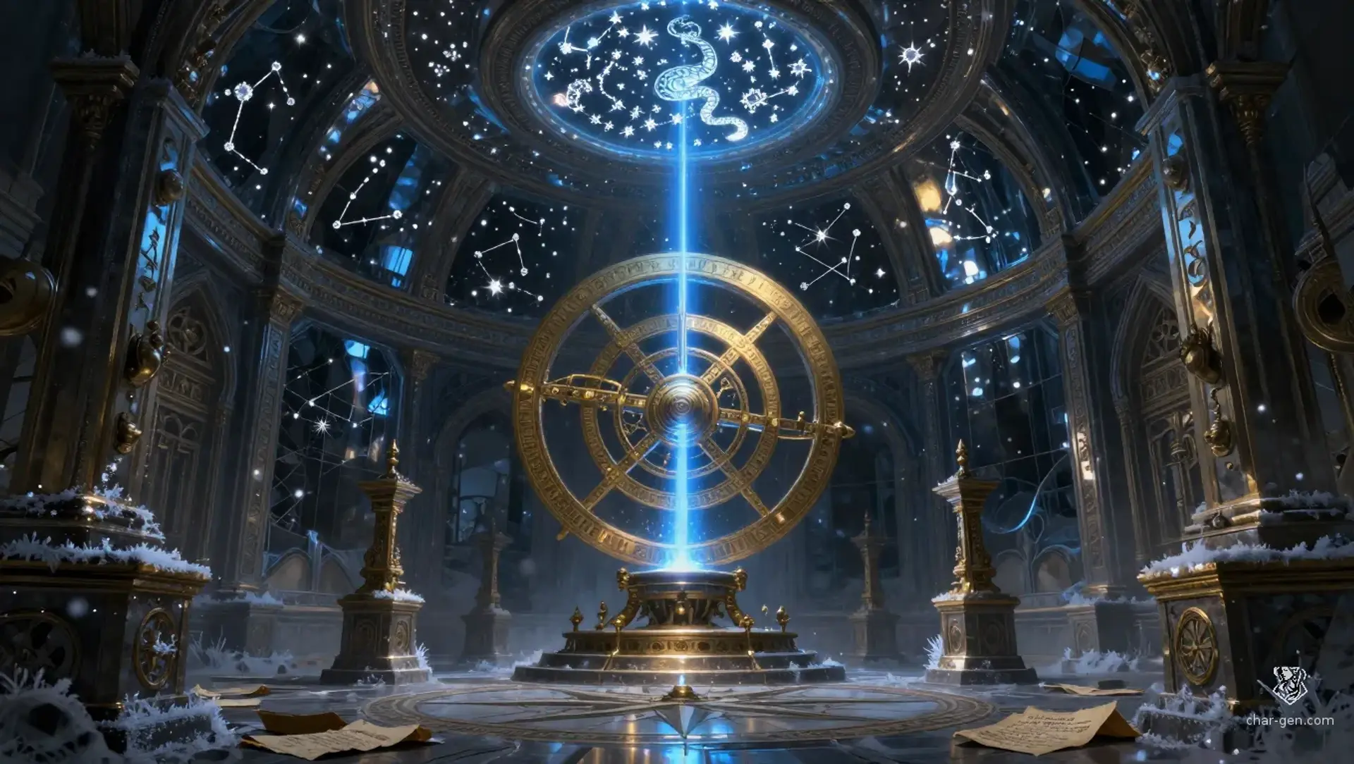 The Orrery of the Frozen Serpent