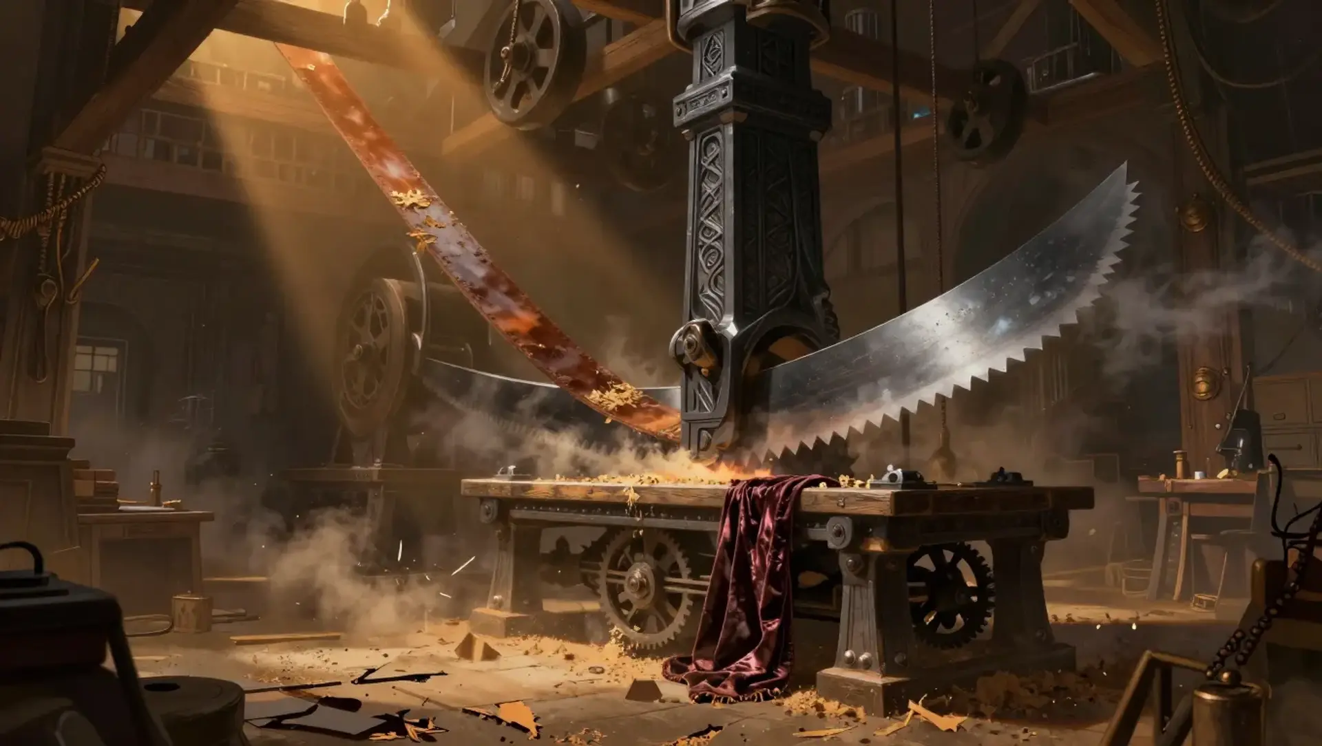 The Rhythm-Binder's Scholastic Jigsaw - AI-generated fantasy Hazard