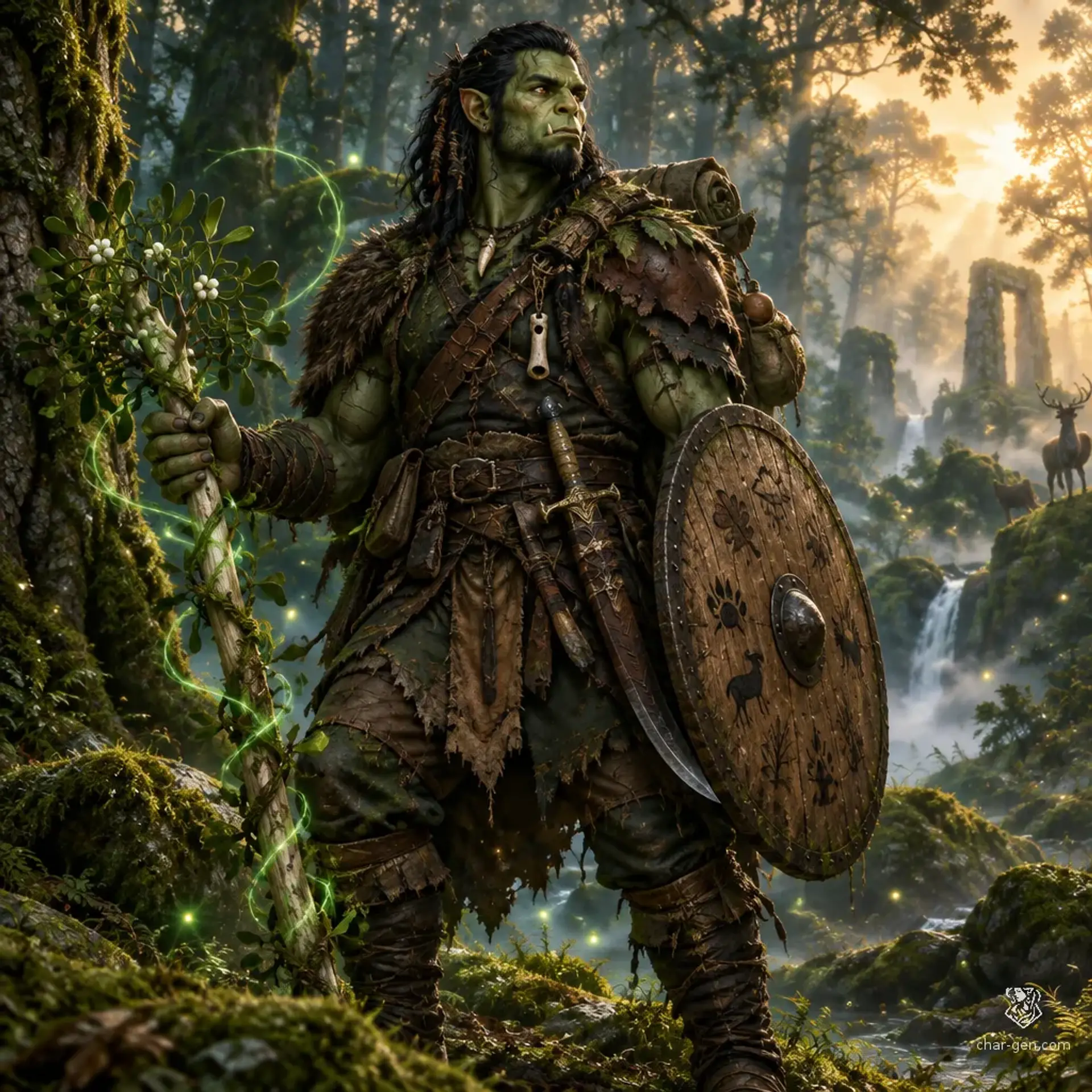Earl - AI-generated fantasy Character