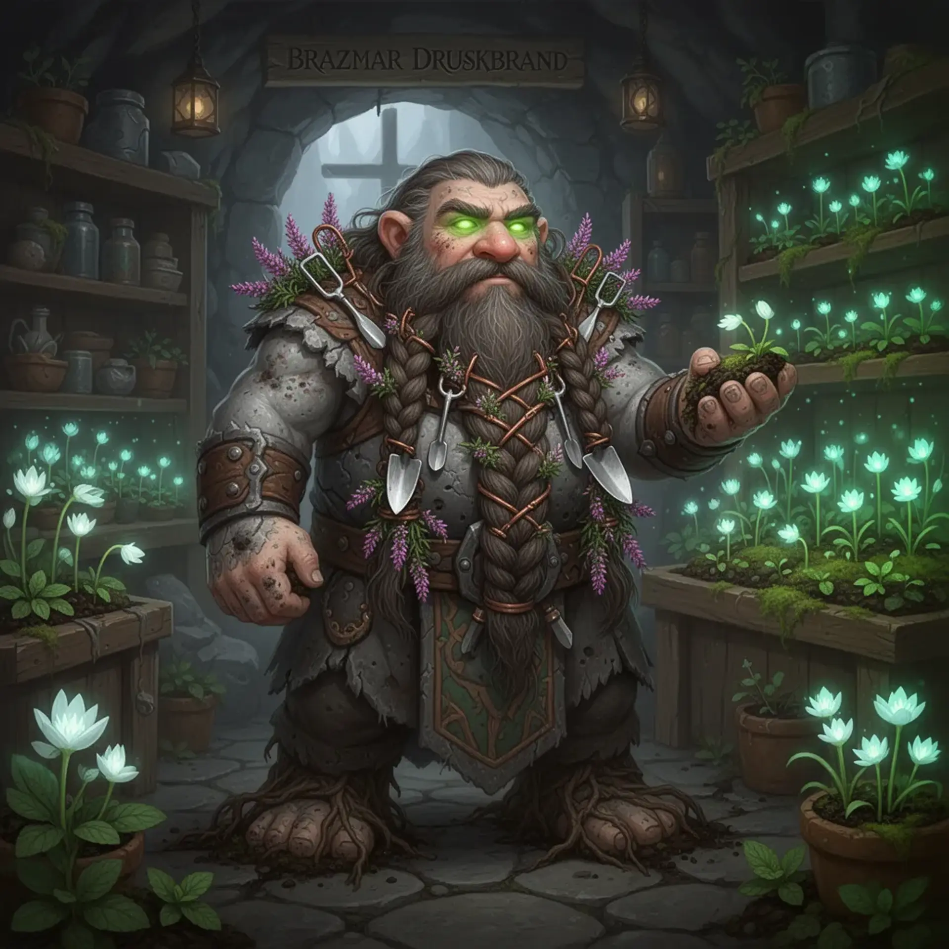 Brazmar Druskbrand - AI-generated fantasy NPC